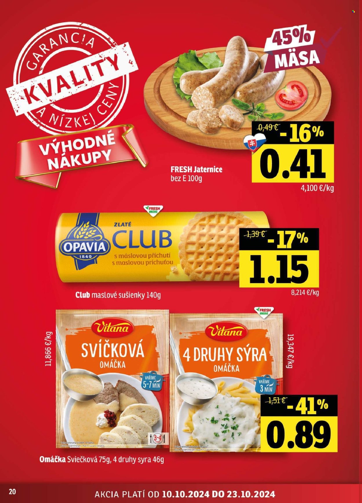 Leták FRESH - 10.10.2024 - 23.10.2024. Strana 20