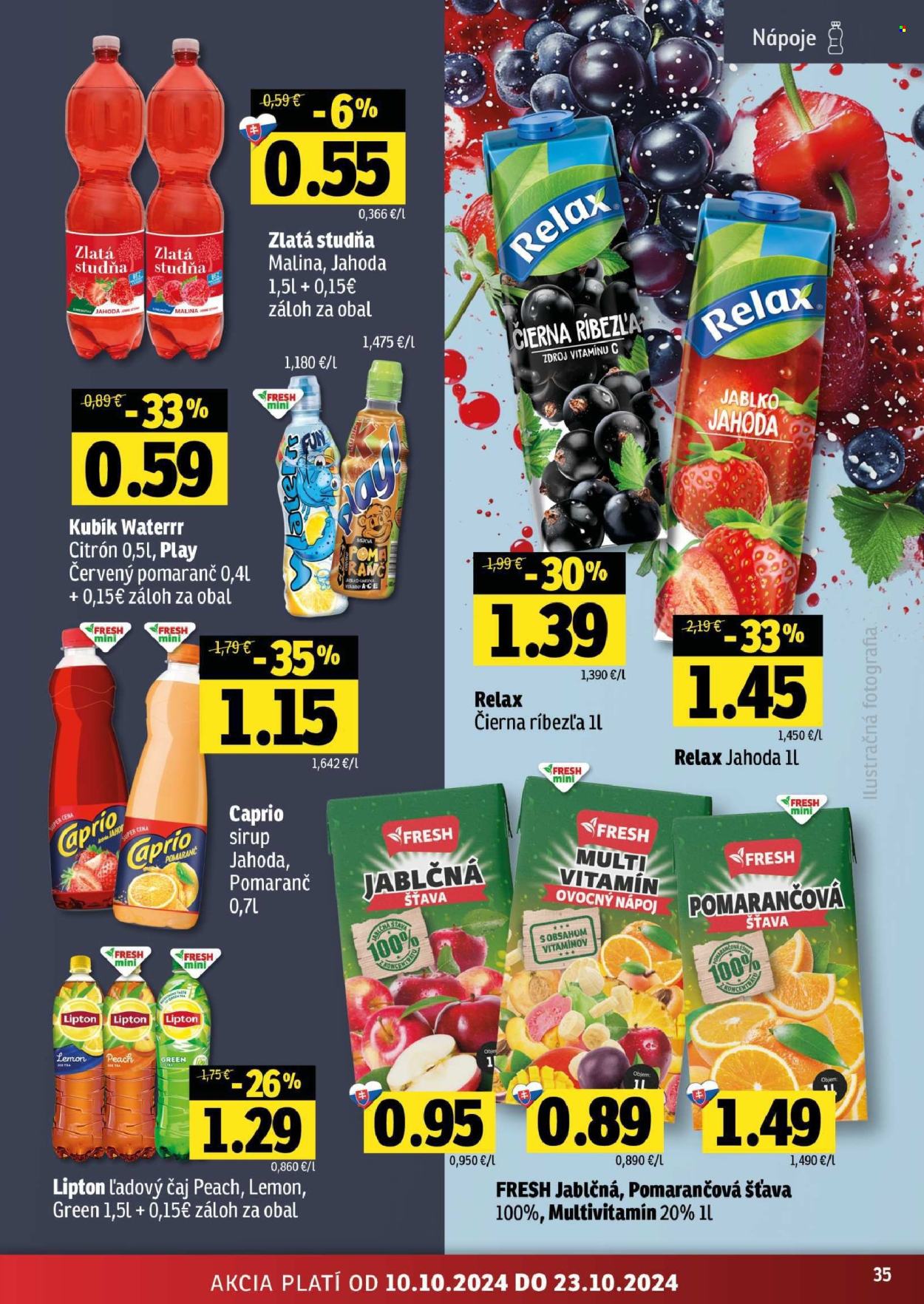 Leták FRESH - 10.10.2024 - 23.10.2024. Strana 35