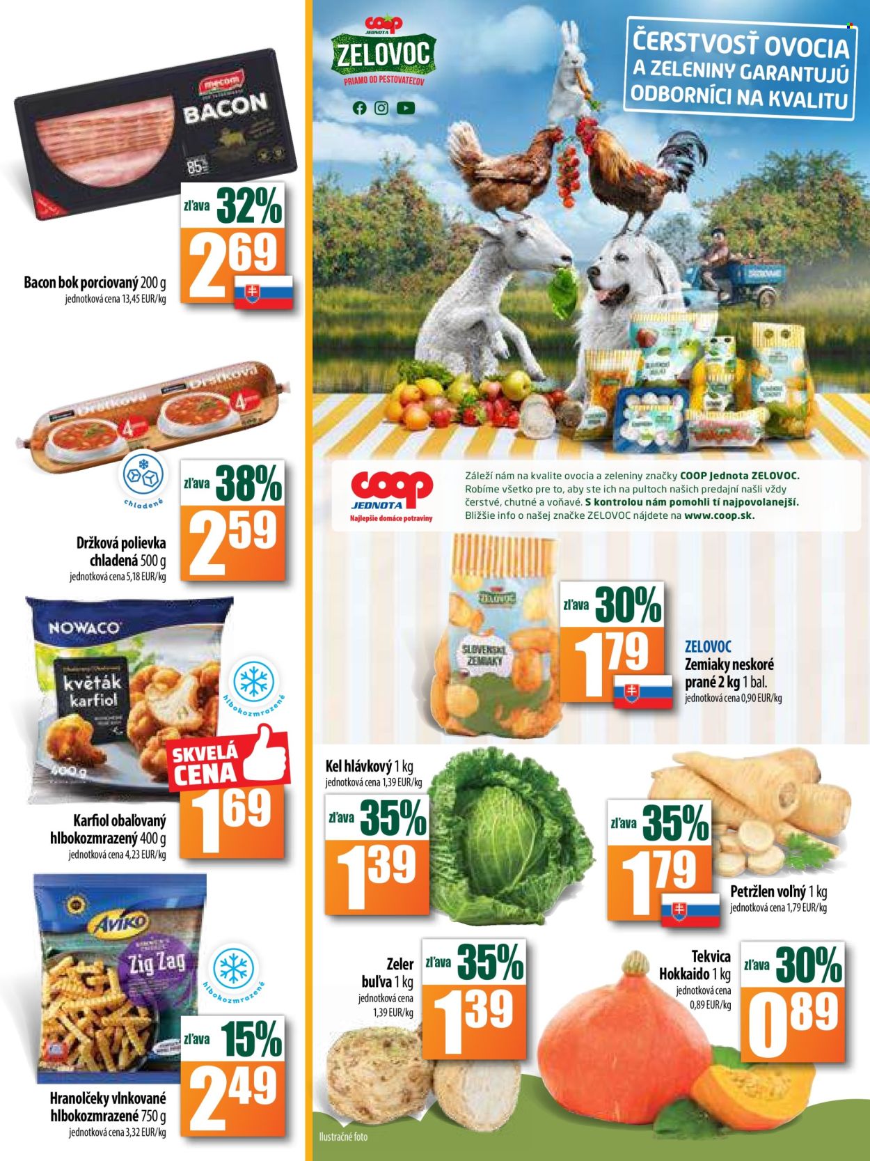 Leták COOP Jednota - 10.10.2024 - 16.10.2024. Strana 3