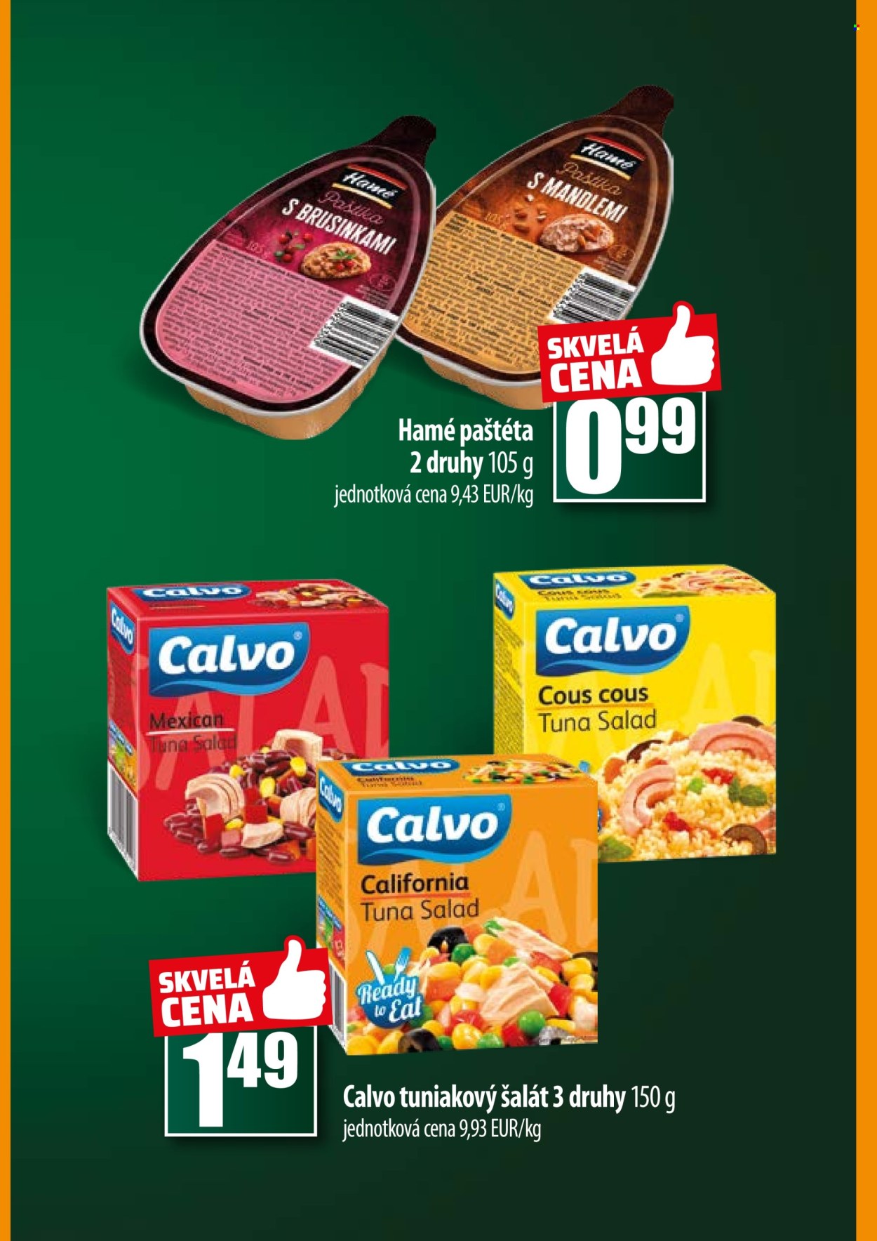 Leták COOP Jednota - 10.10.2024 - 16.10.2024. Strana 9