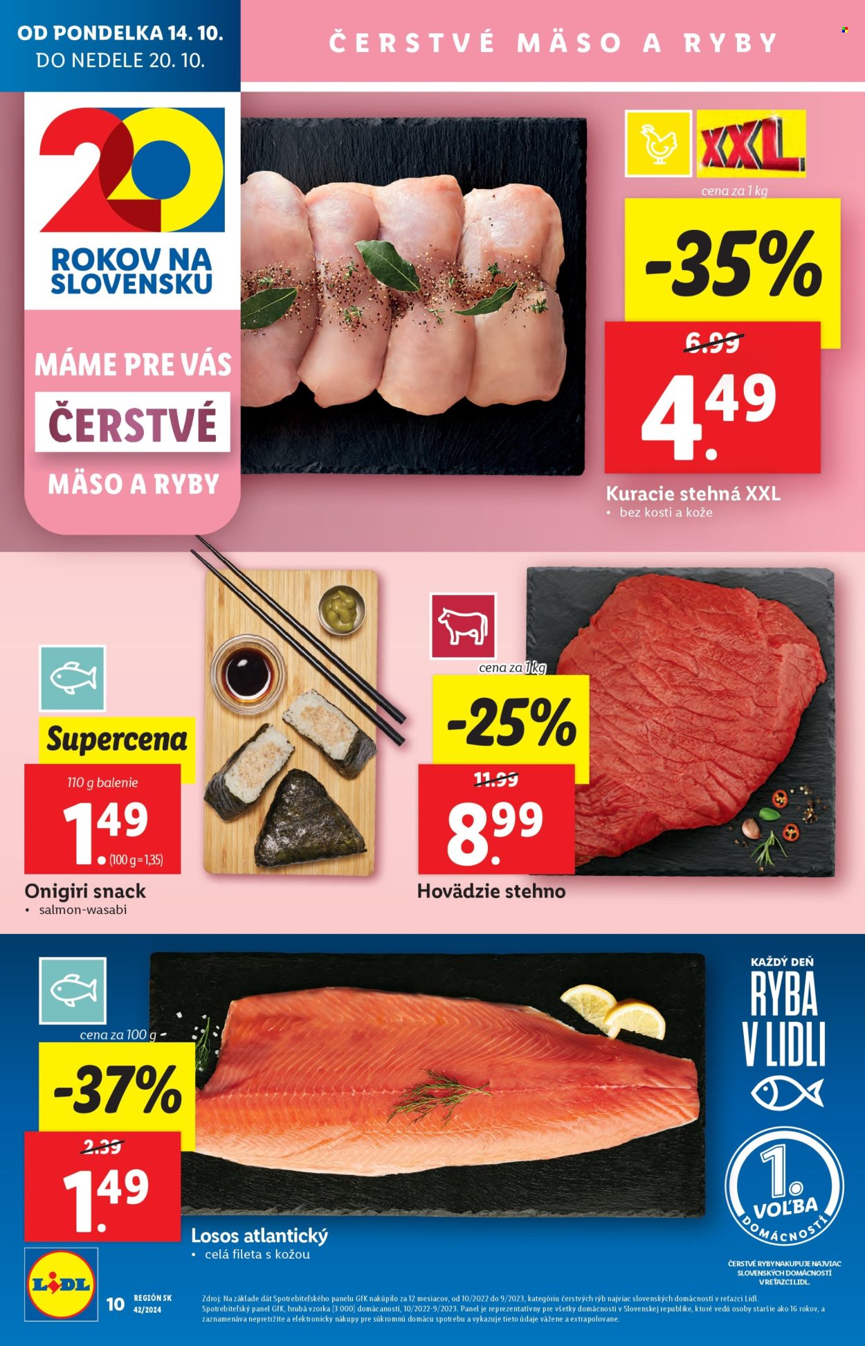 Leták Lidl - 14.10.2024 - 20.10.2024. Strana 14