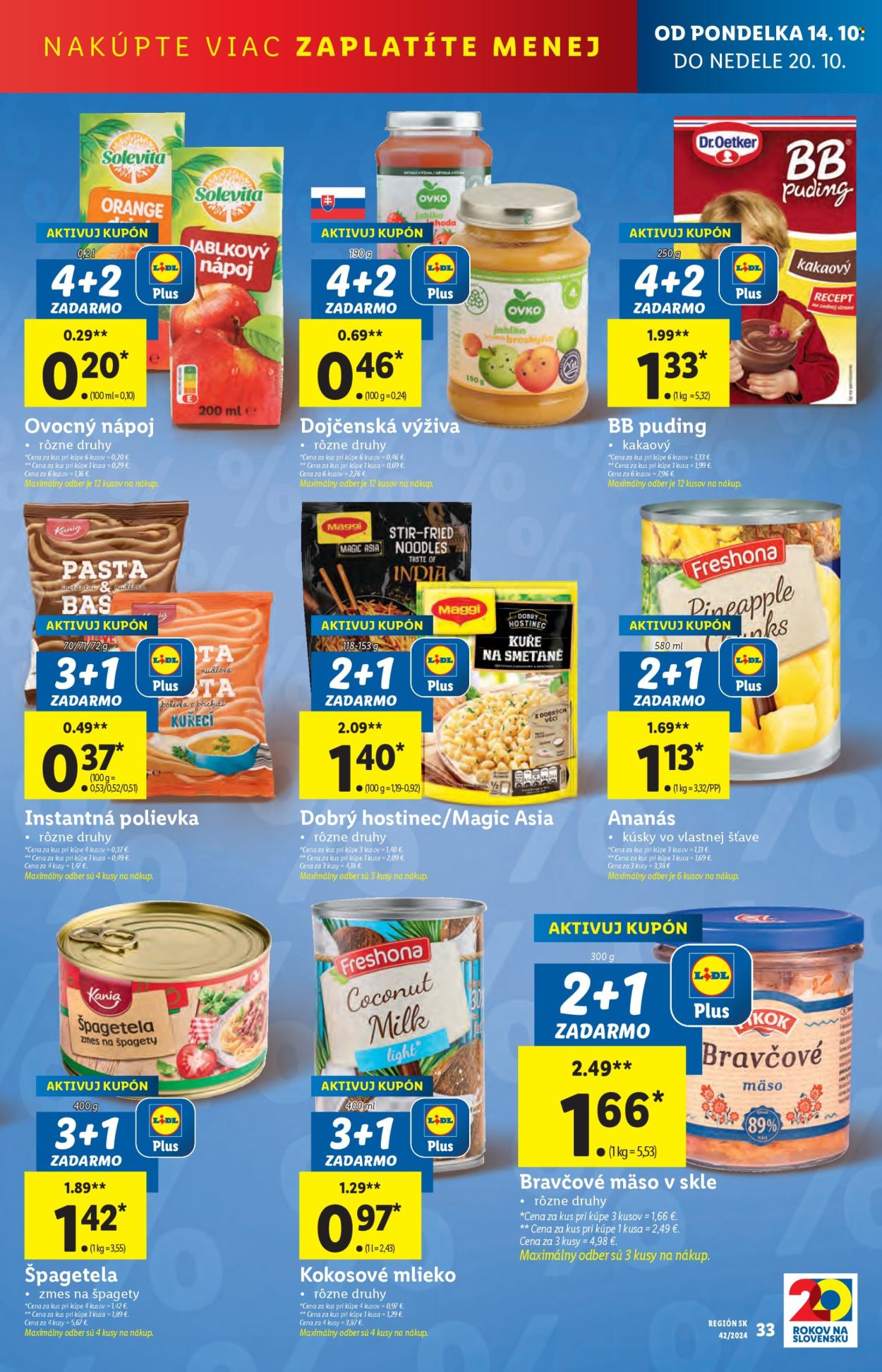Leták Lidl - 14.10.2024 - 20.10.2024. Strana 39