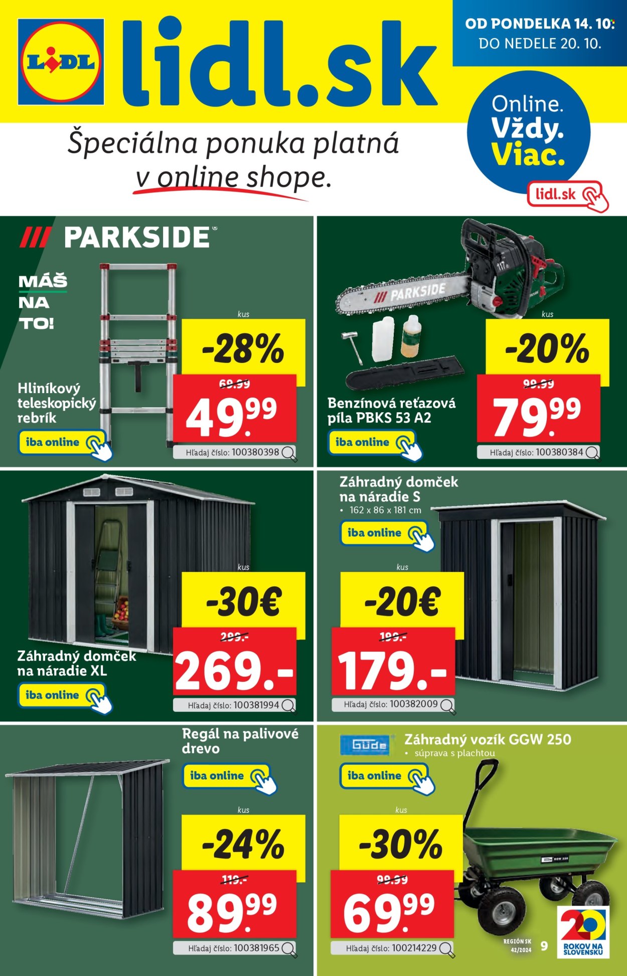 Leták Lidl - 14.10.2024 - 20.10.2024. Strana 9