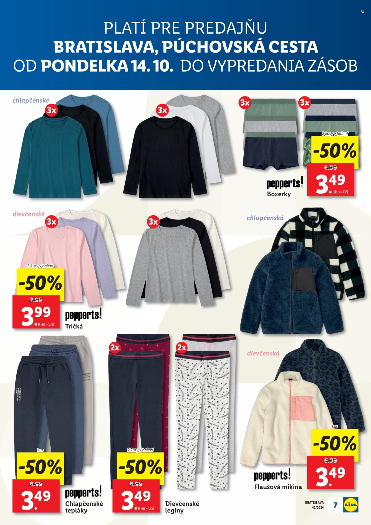 Leták Lidl - 14.10.2024 - 20.10.2024. Strana 7