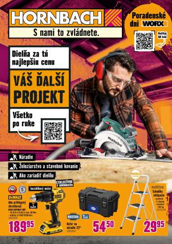 Leták Hornbach - 9.10.2024 - 23.10.2024.