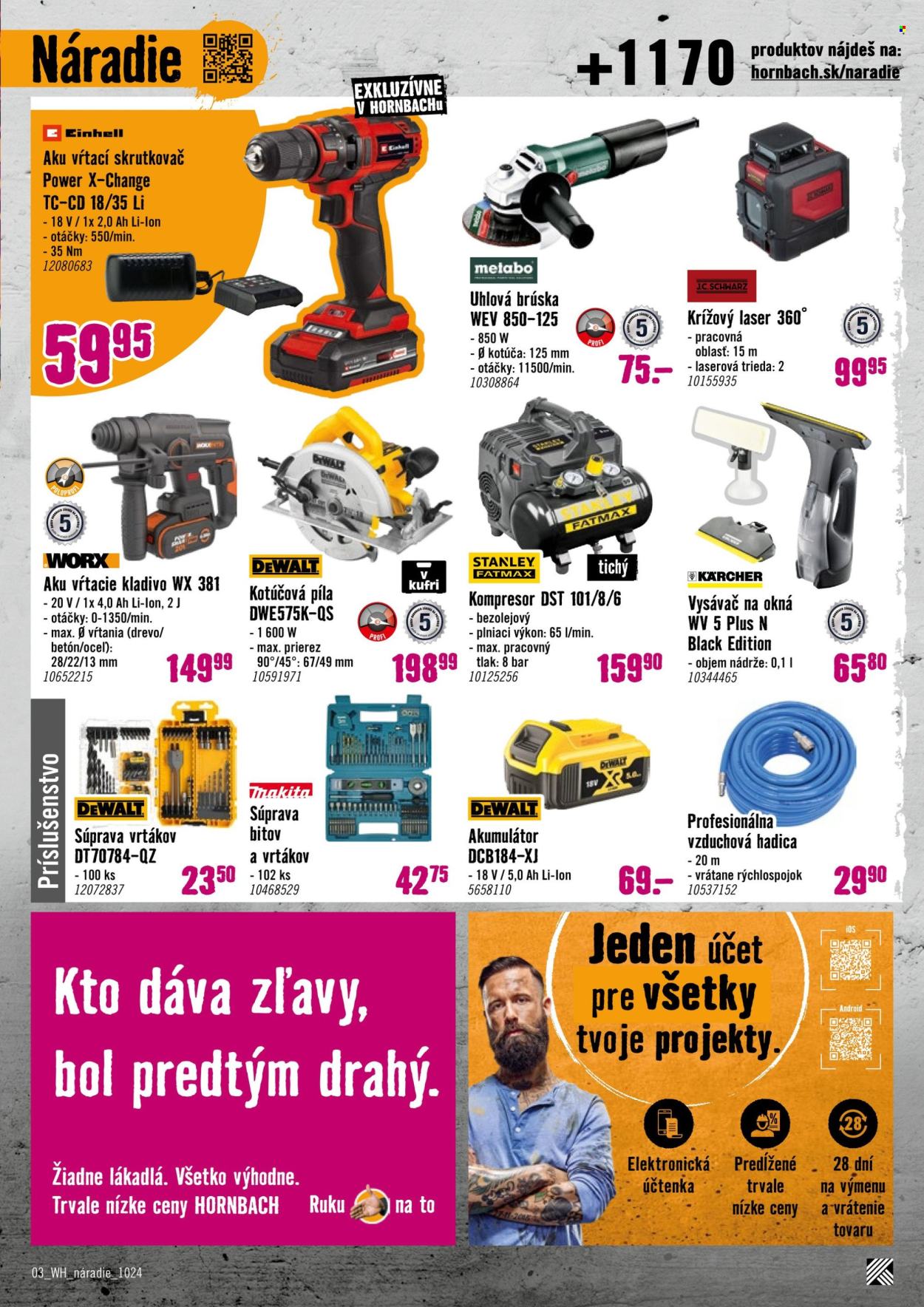 Leták Hornbach - 9.10.2024 - 23.10.2024. Strana 3