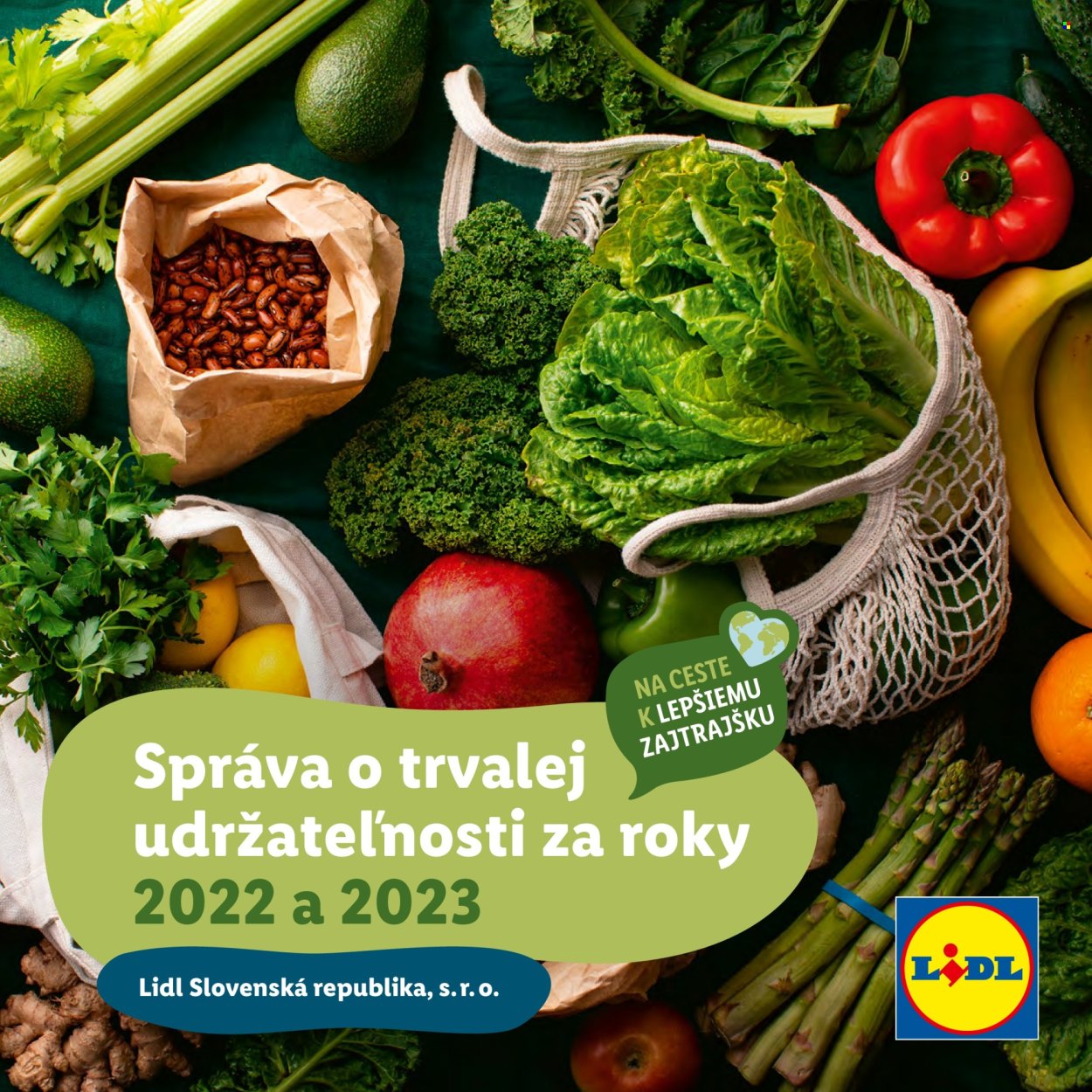 Leták Lidl. Strana 1