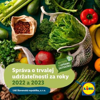 Leták Lidl.