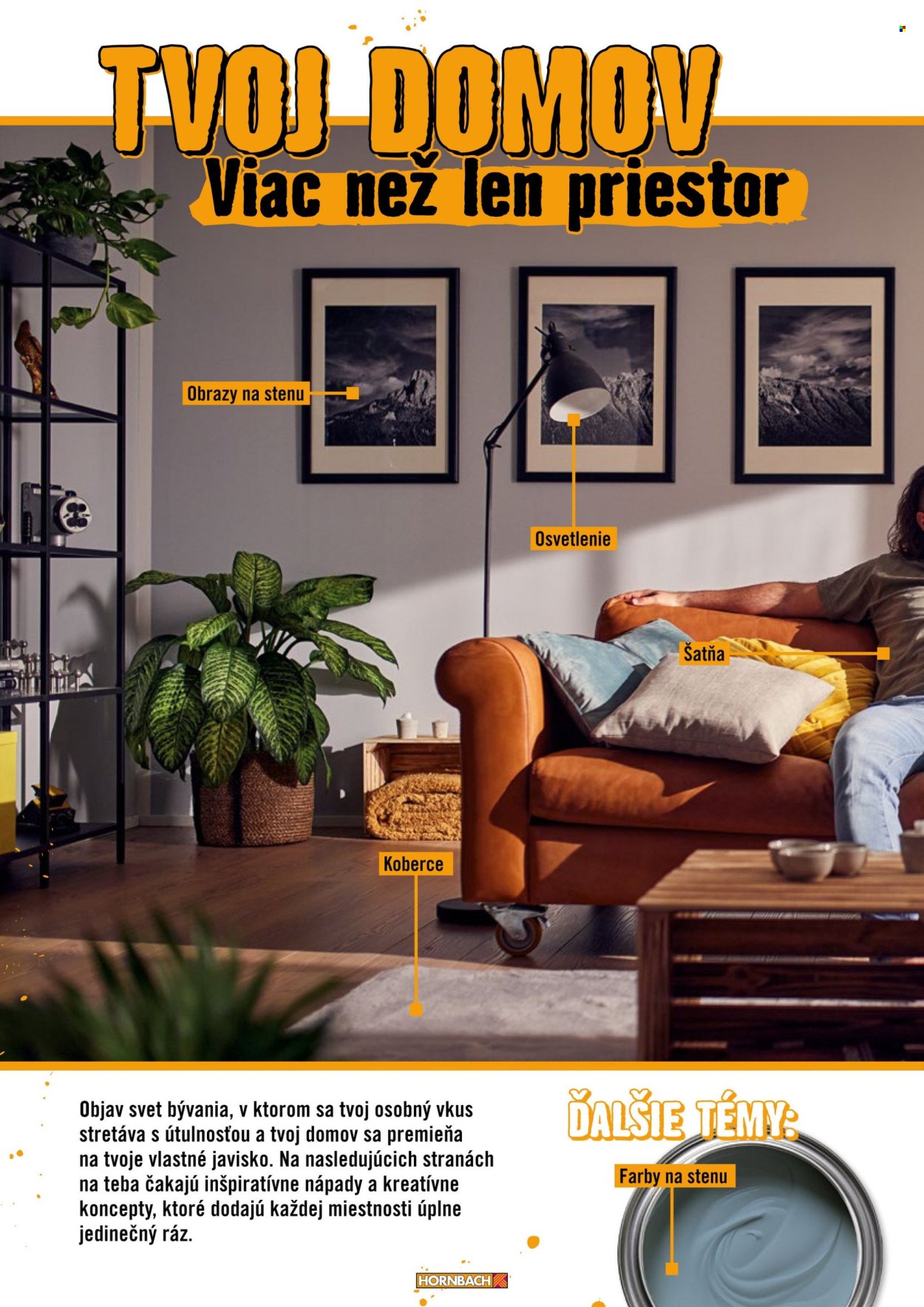 Leták Hornbach. Strana 2