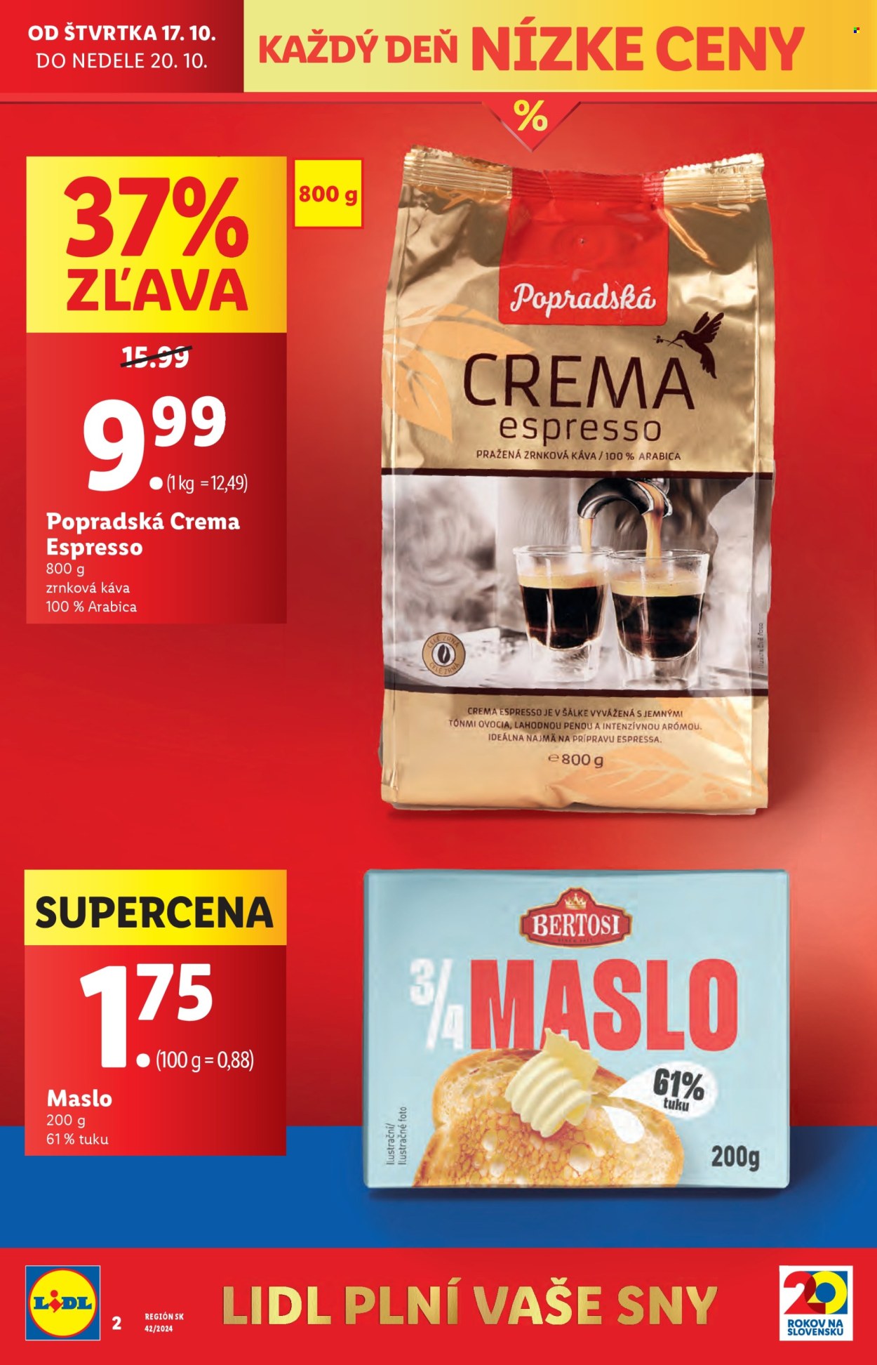 Leták Lidl - 17.10.2024 - 20.10.2024. Strana 8