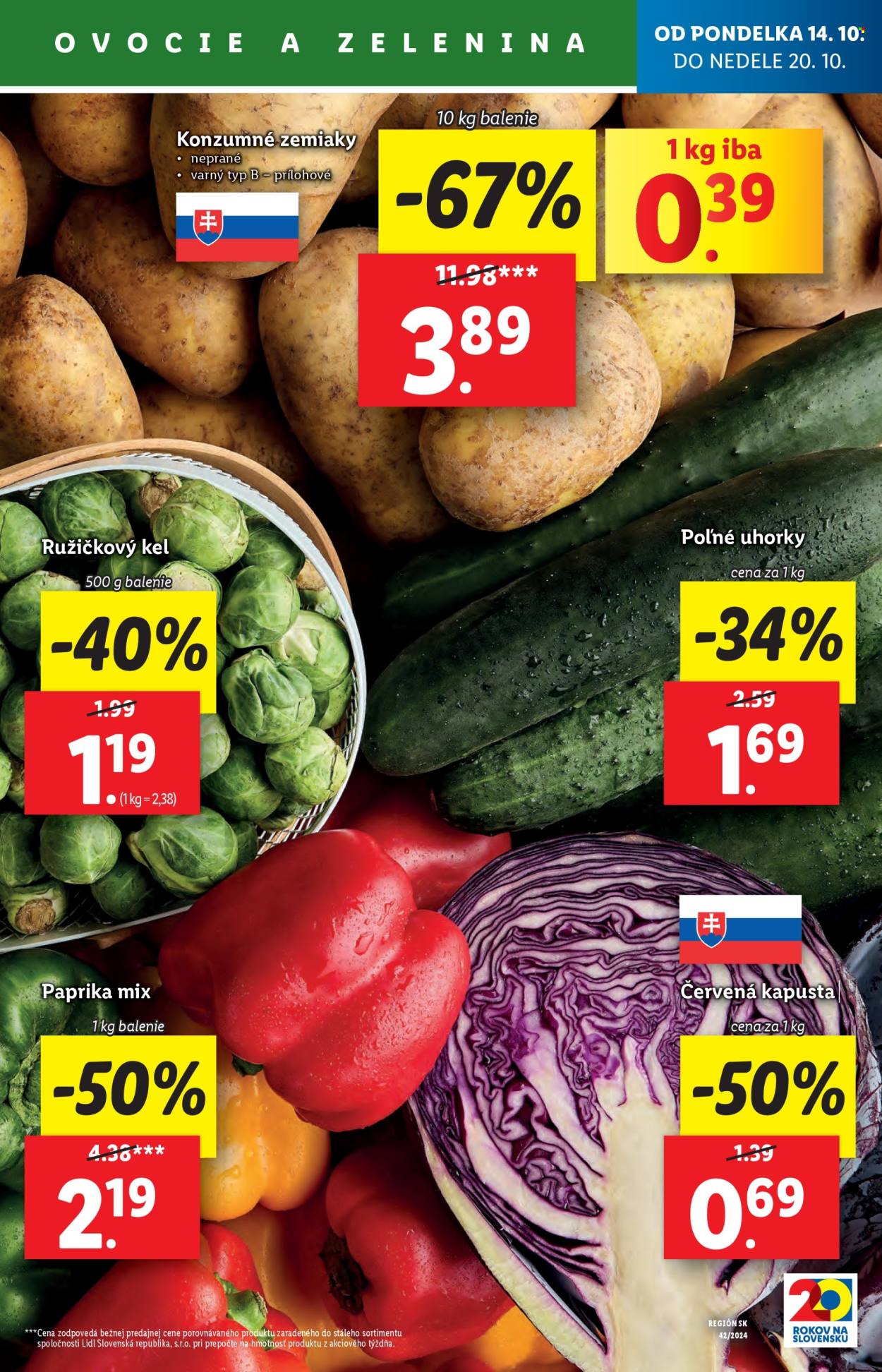 Leták Lidl - 17.10.2024 - 20.10.2024. Strana 17