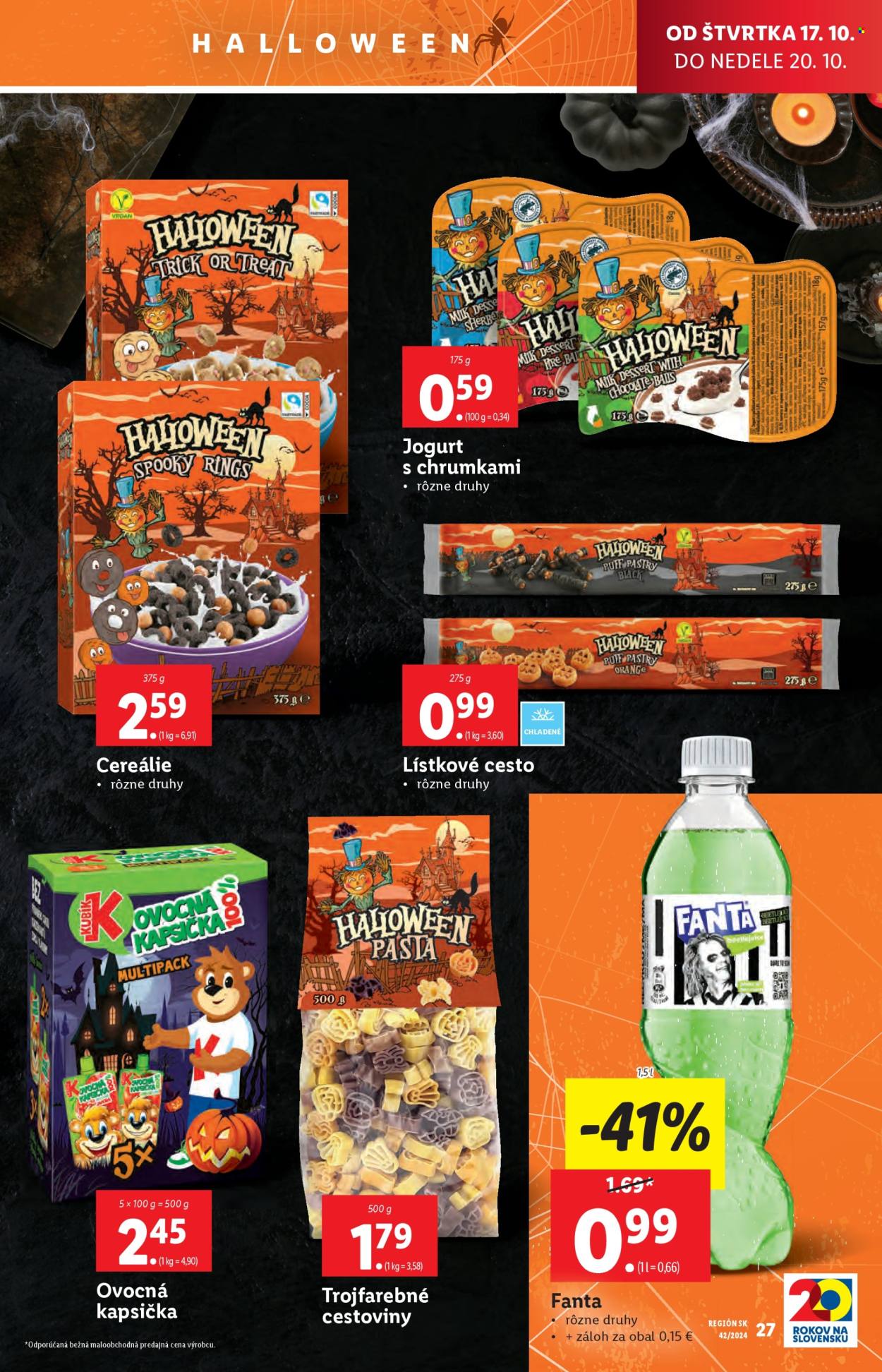 Leták Lidl - 17.10.2024 - 20.10.2024. Strana 39