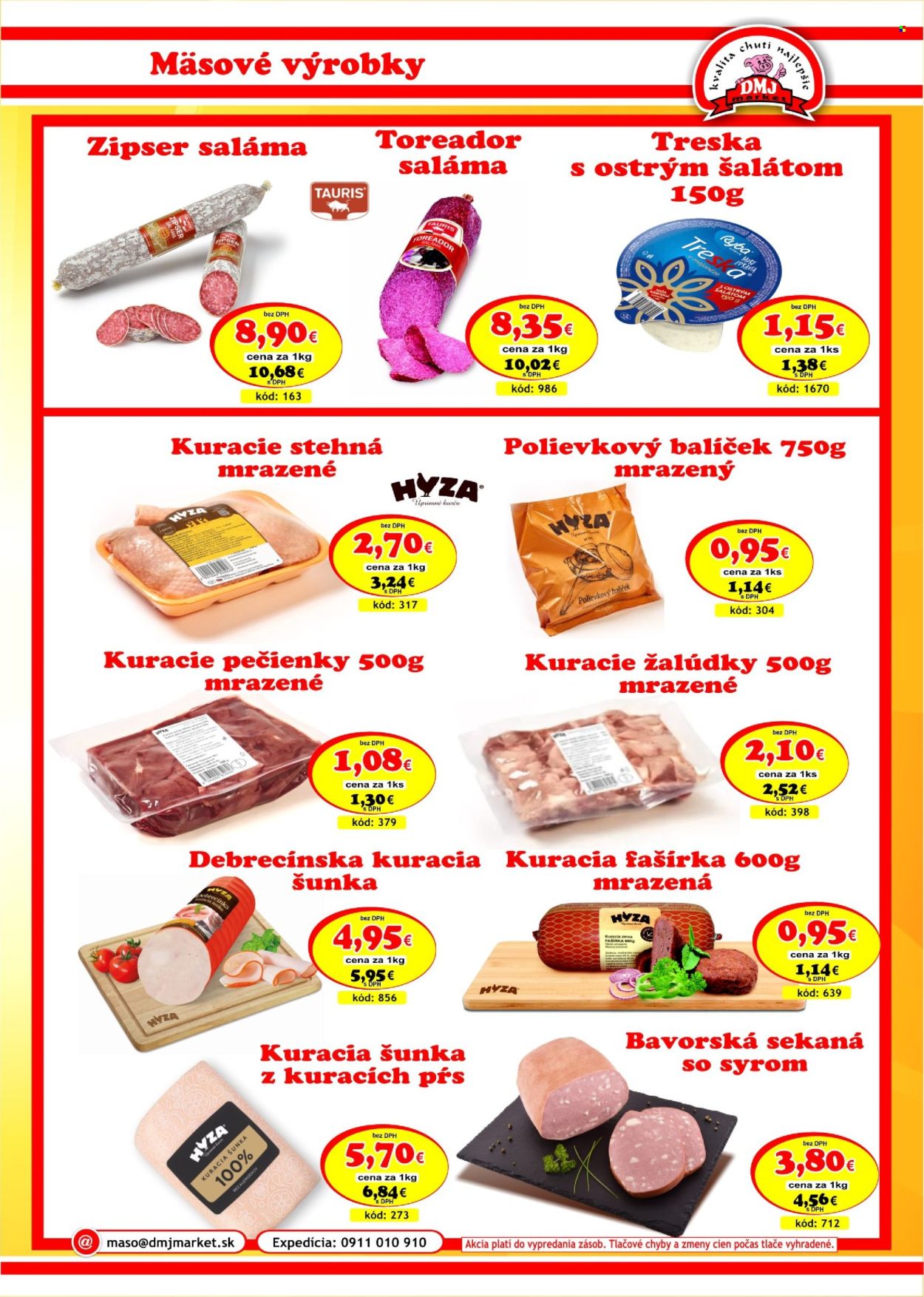 Leták DMJ market - 1.9.2024 - 31.10.2024. Strana 3