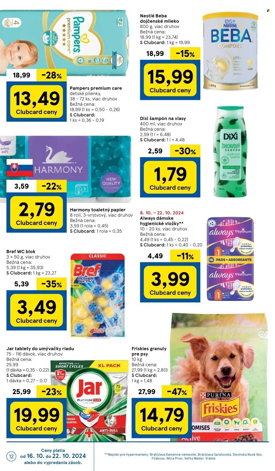 Leták TESCO - 16.10.2024 - 22.10.2024. Strana 12