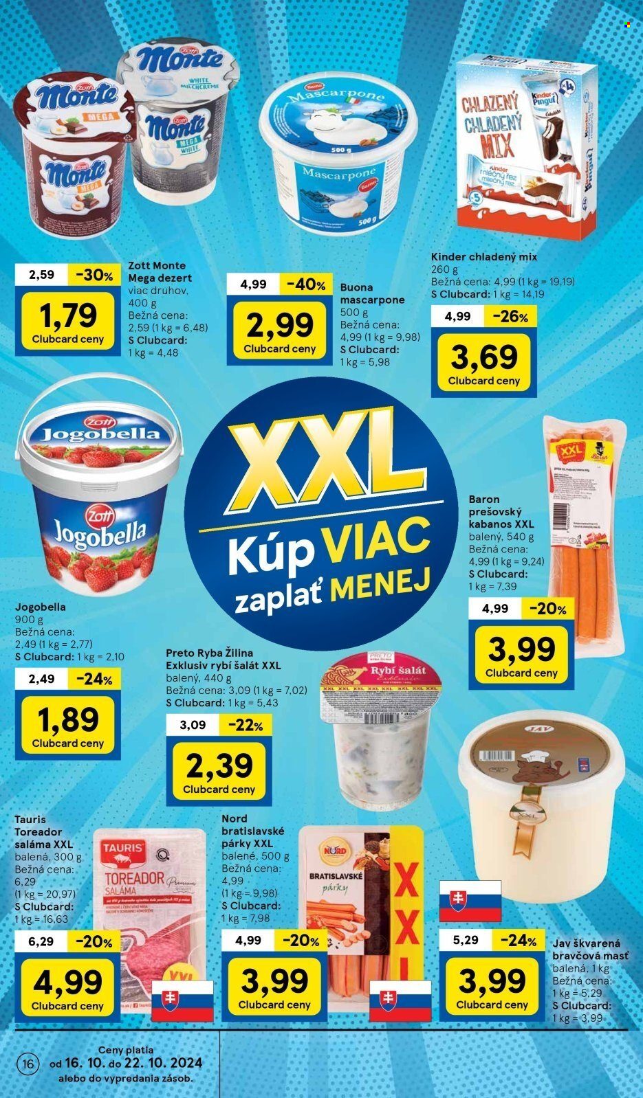 Leták TESCO - 16.10.2024 - 22.10.2024. Strana 16