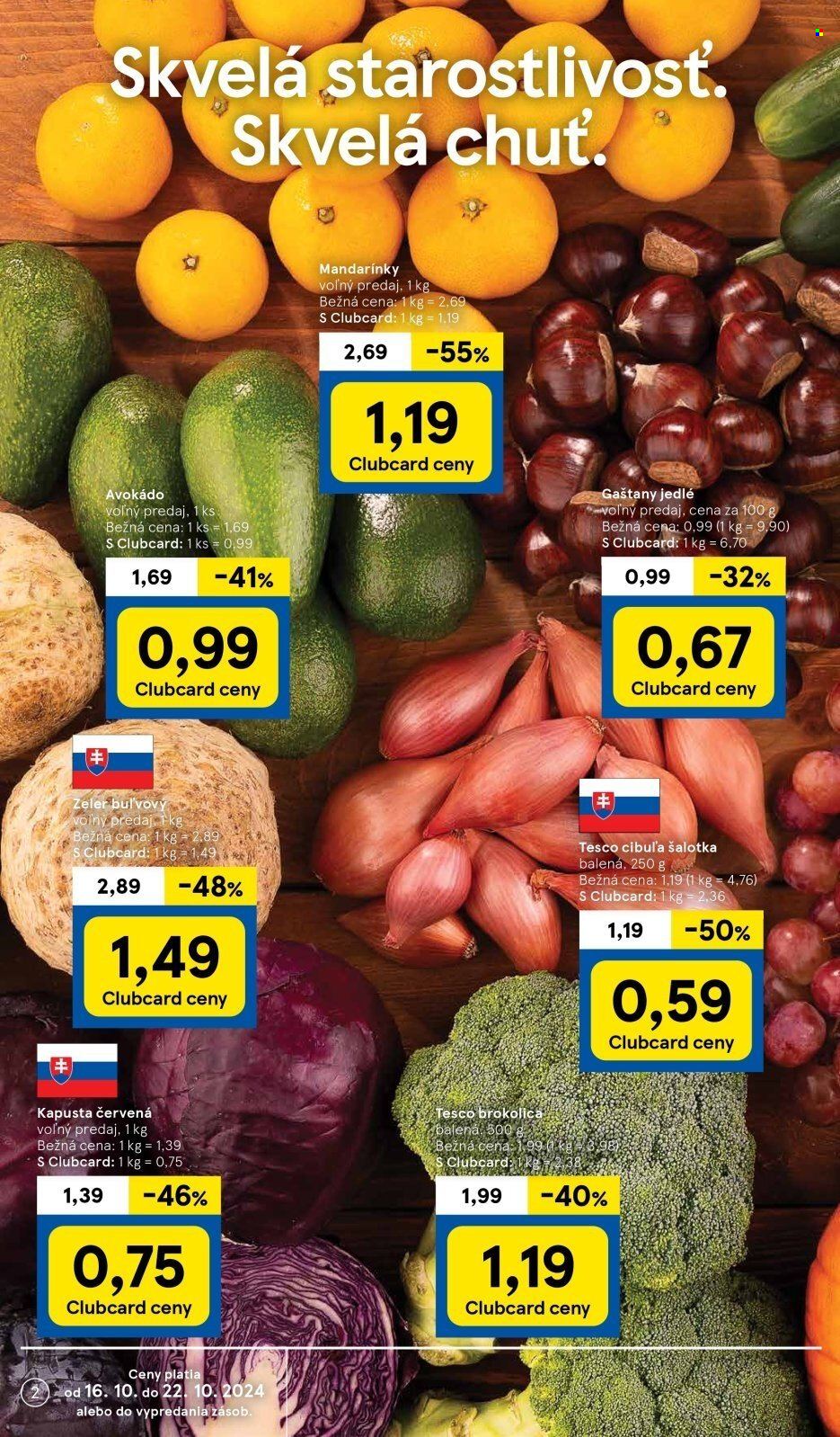 Leták TESCO supermarket - 16.10.2024 - 22.10.2024. Strana 2