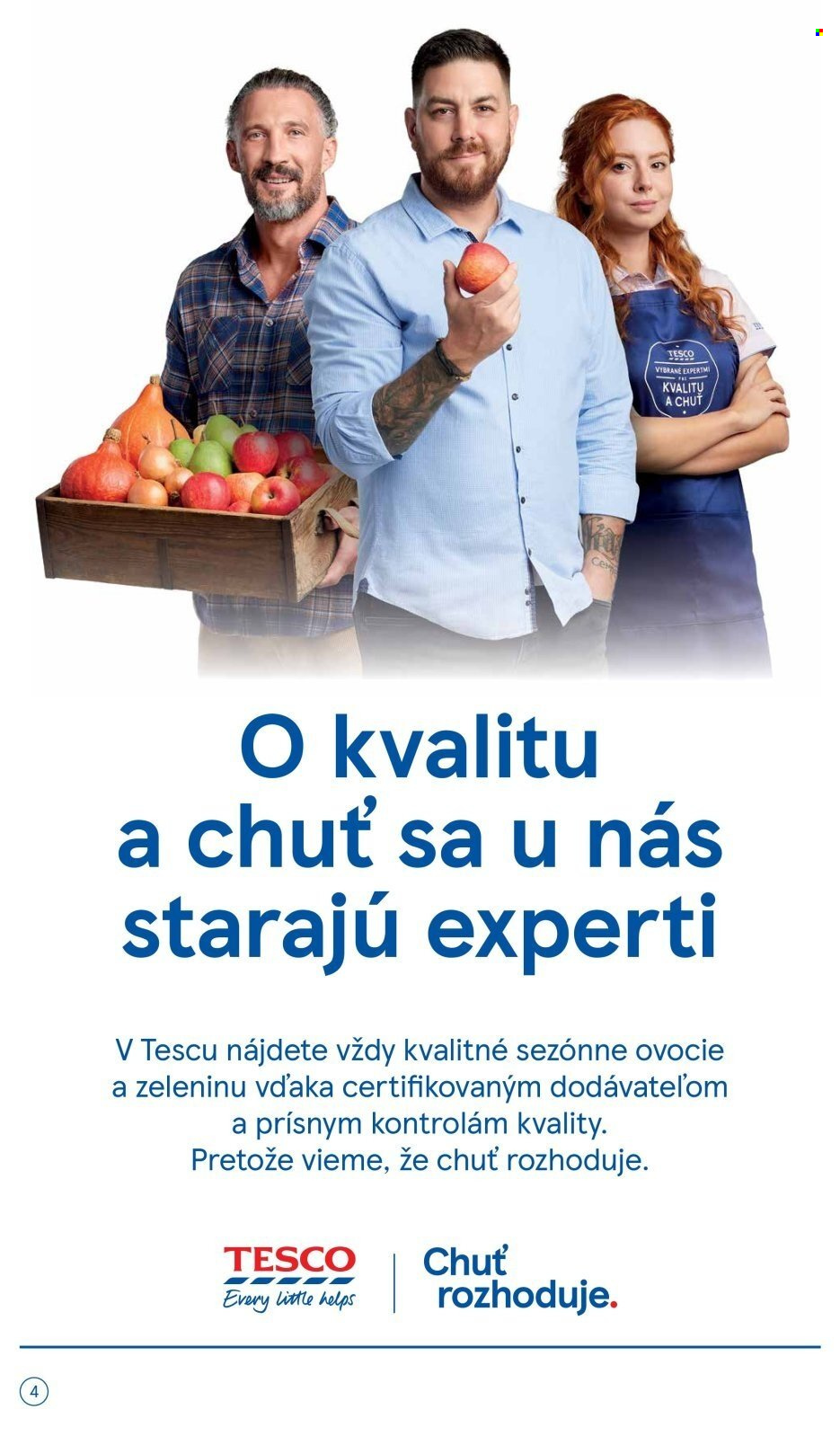 Leták TESCO supermarket - 16.10.2024 - 22.10.2024. Strana 4
