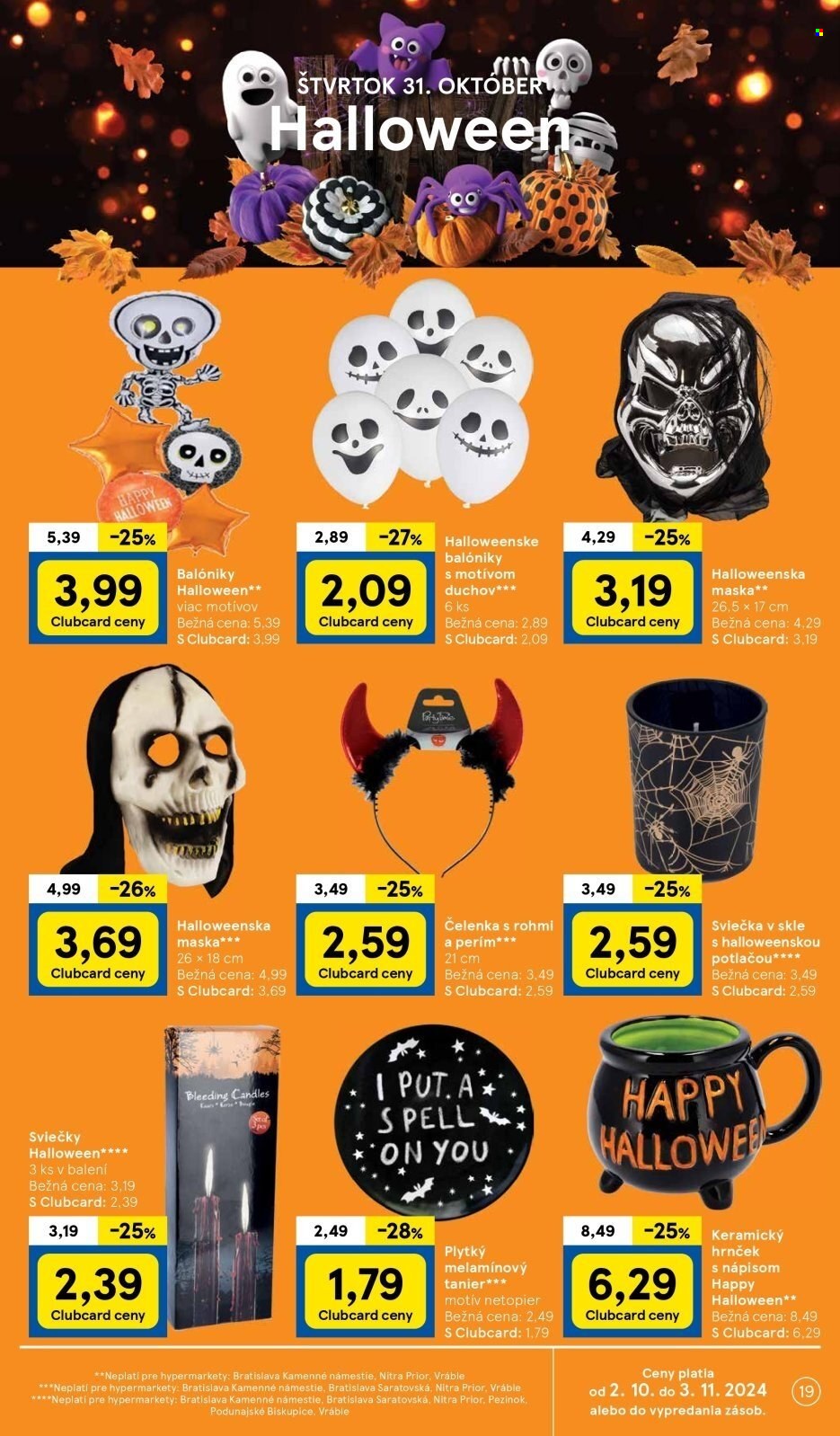 Leták TESCO - 16.10.2024 - 22.10.2024. Strana 19