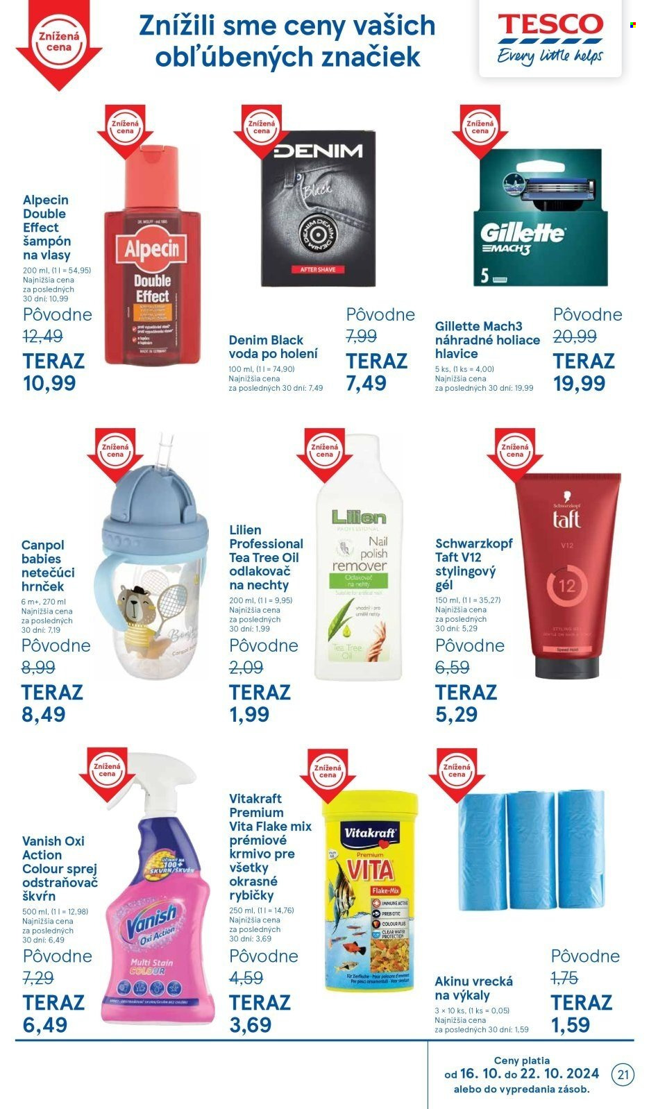 Leták TESCO - 16.10.2024 - 22.10.2024. Strana 21