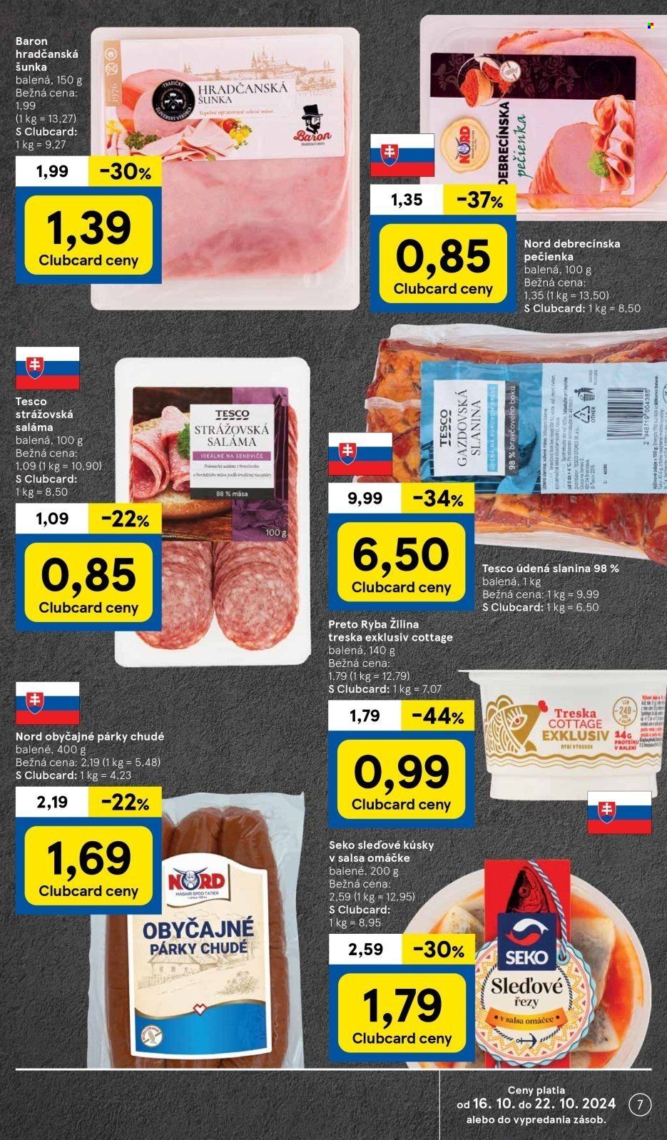 Leták TESCO supermarket - 16.10.2024 - 22.10.2024. Strana 7
