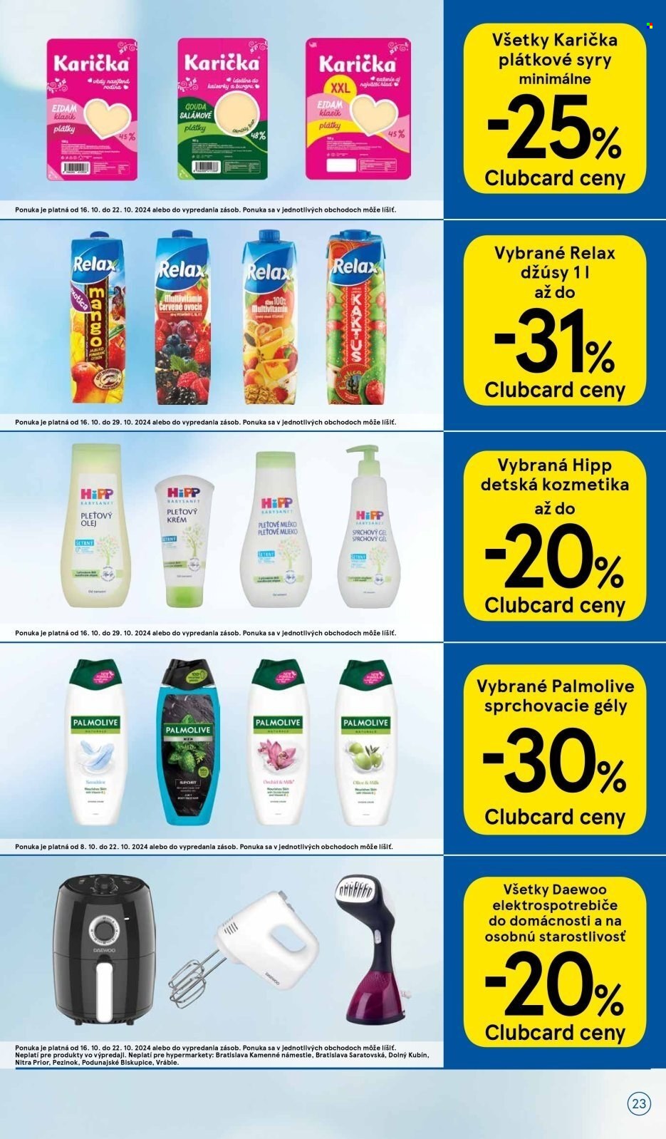 Leták TESCO - 16.10.2024 - 22.10.2024. Strana 23