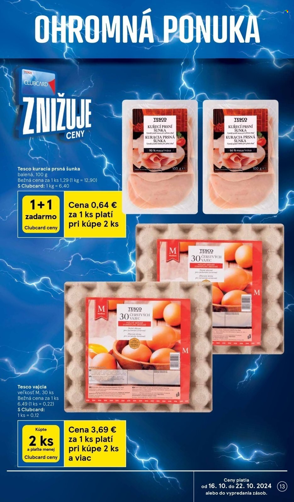 Leták TESCO supermarket - 16.10.2024 - 22.10.2024. Strana 13