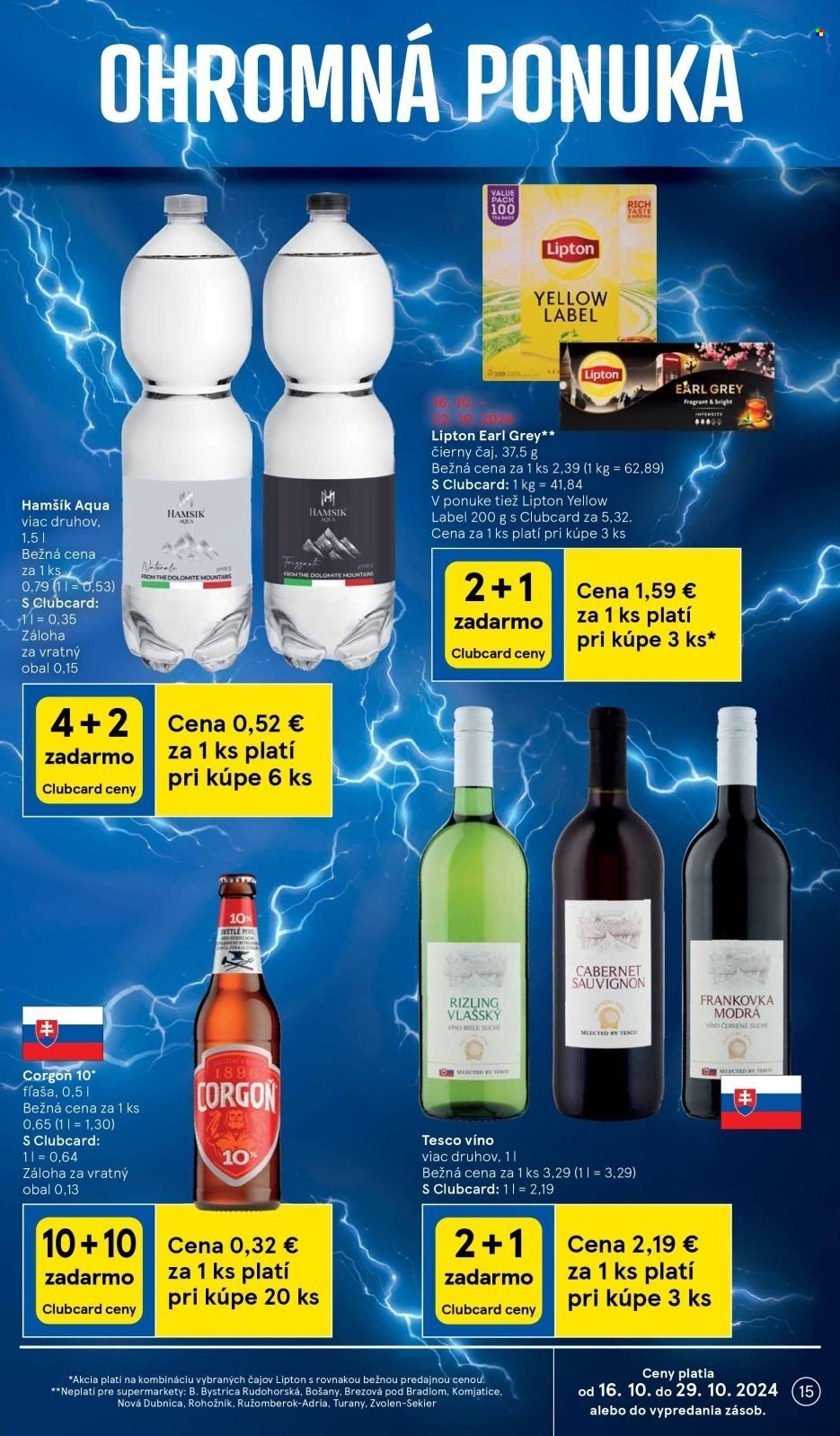 Leták TESCO supermarket - 16.10.2024 - 22.10.2024. Strana 15