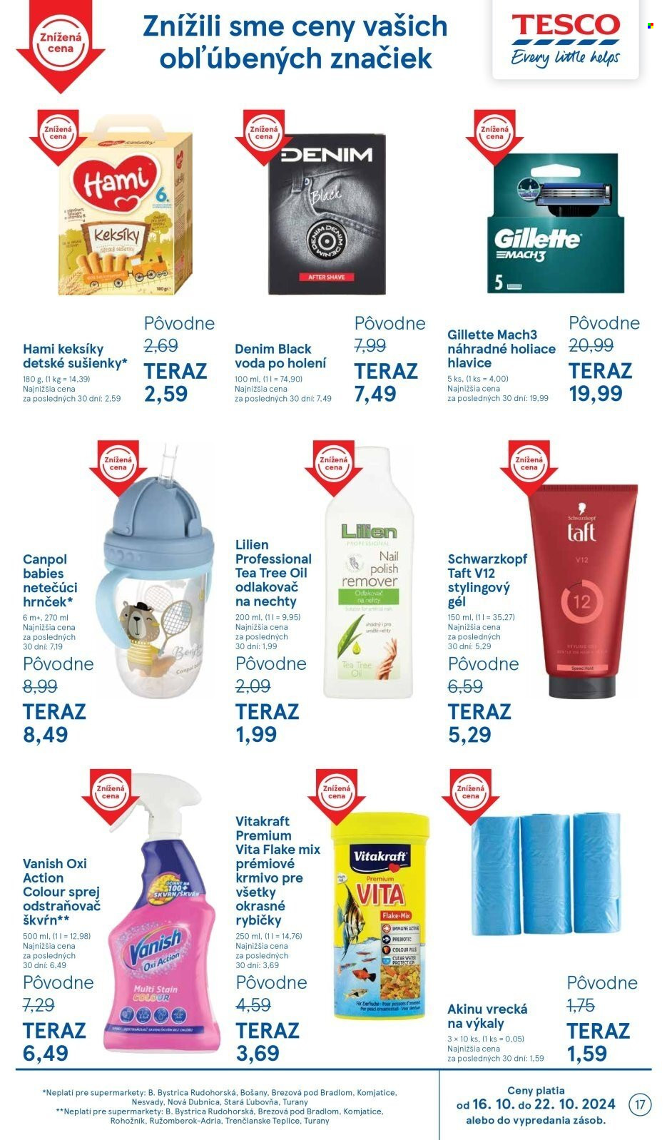 Leták TESCO supermarket - 16.10.2024 - 22.10.2024. Strana 17