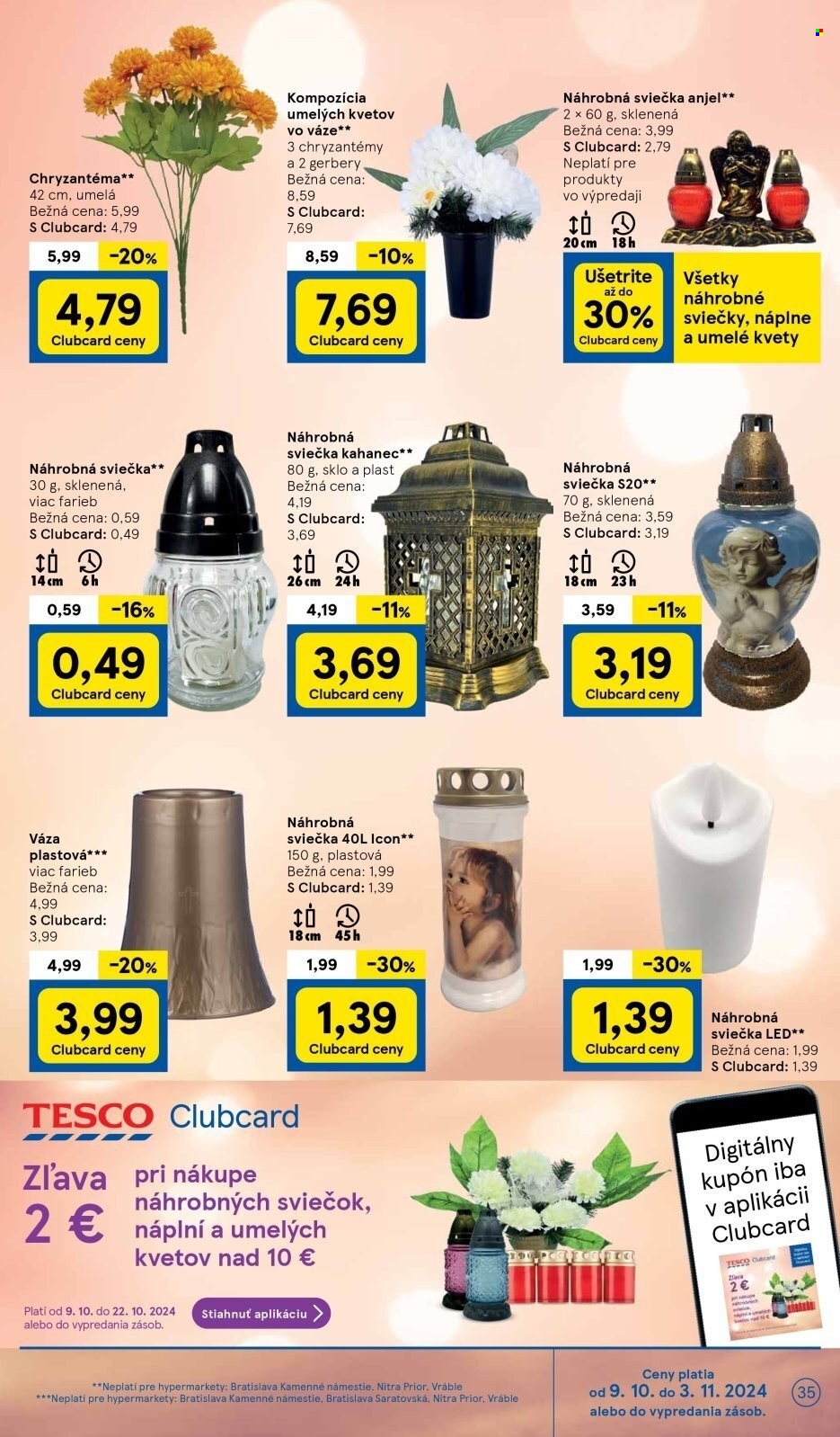 Leták TESCO - 16.10.2024 - 22.10.2024. Strana 35