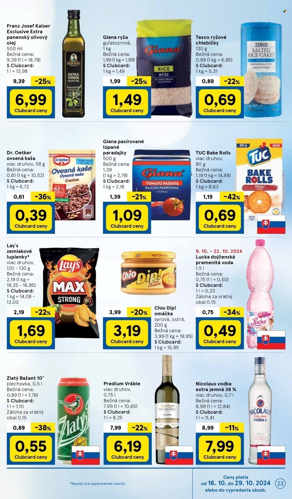 Leták TESCO supermarket - 16.10.2024 - 22.10.2024. Strana 23