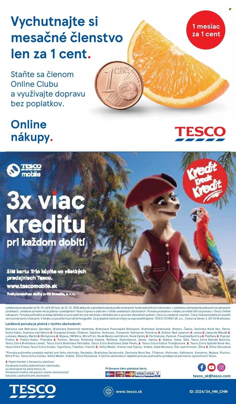 Leták TESCO - 16.10.2024 - 22.10.2024. Strana 39