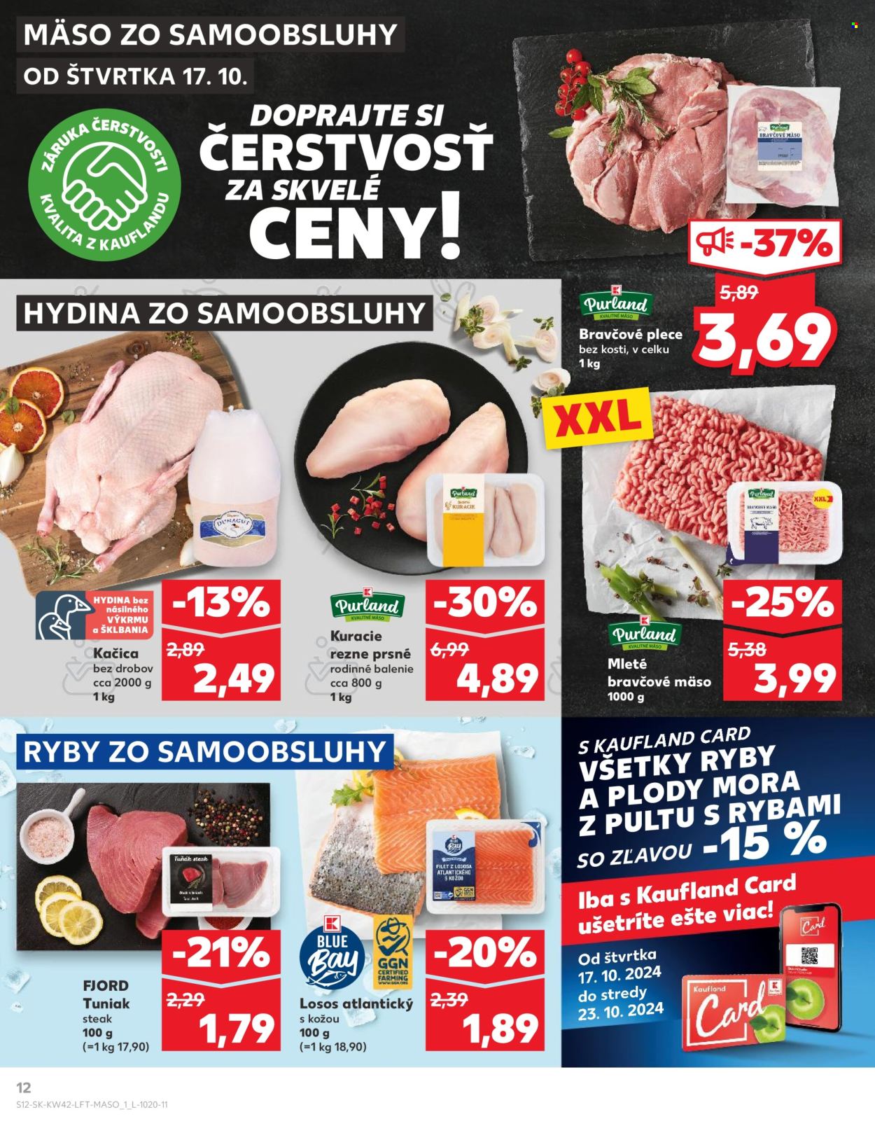 Leták Kaufland - 17.10.2024 - 23.10.2024. Strana 12