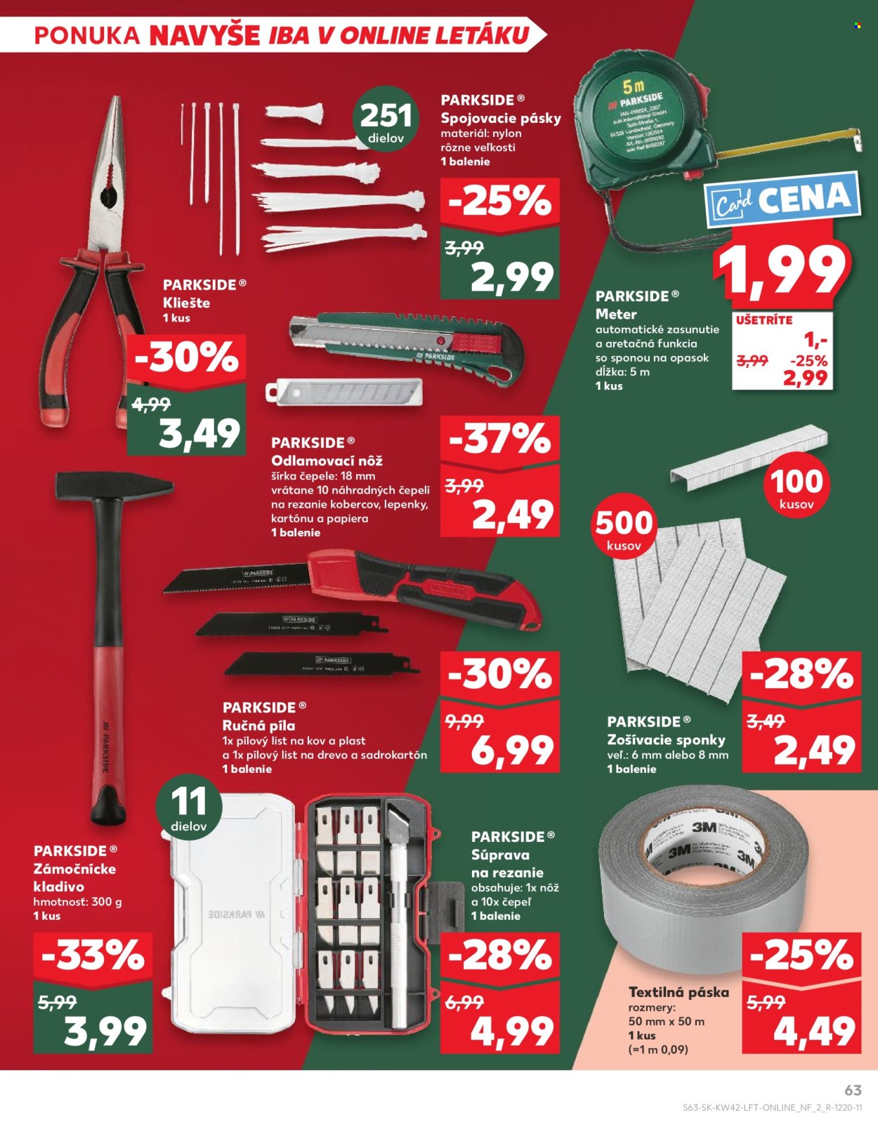 Leták Kaufland - 17.10.2024 - 23.10.2024. Strana 63