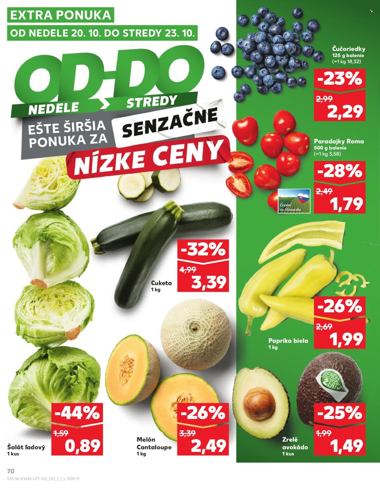 Leták Kaufland - 17.10.2024 - 23.10.2024. Strana 70