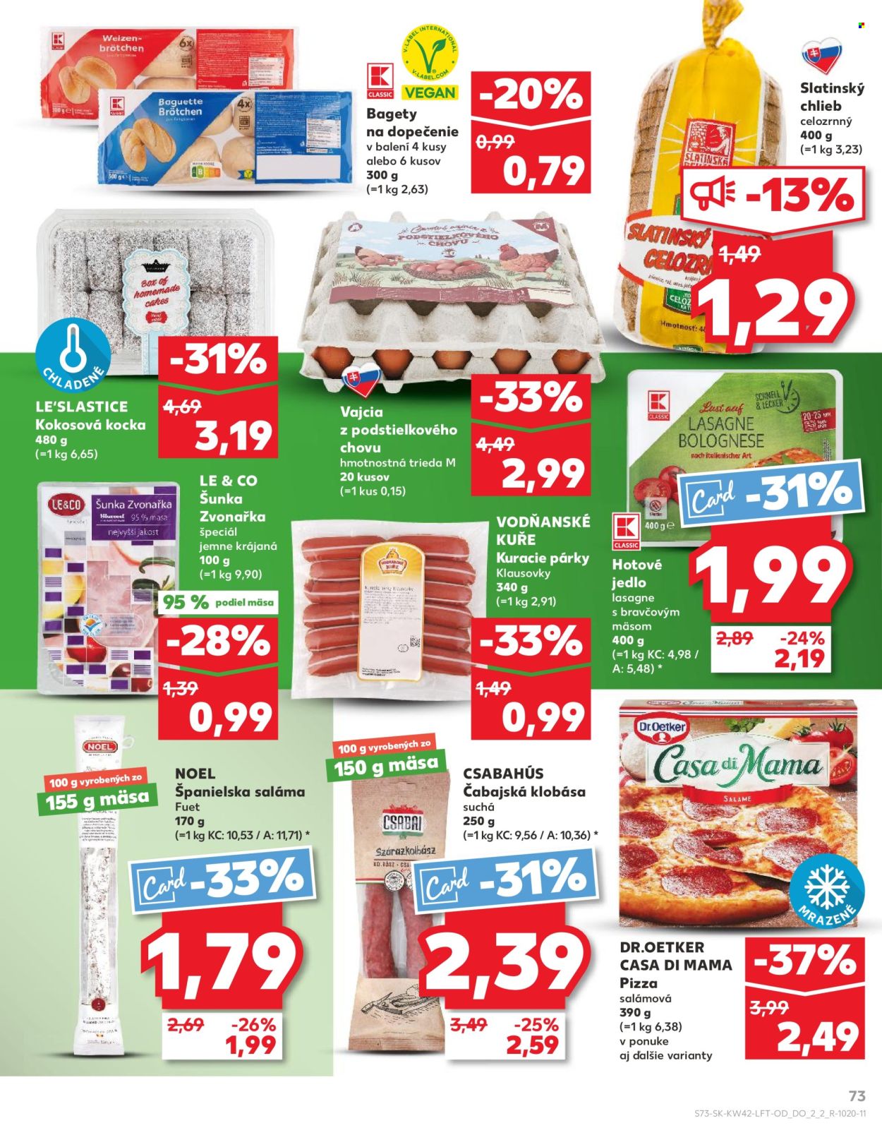 Leták Kaufland - 17.10.2024 - 23.10.2024. Strana 73