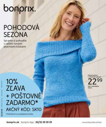 Leták Bonprix - 15.10.2024 - 14.1.2025.