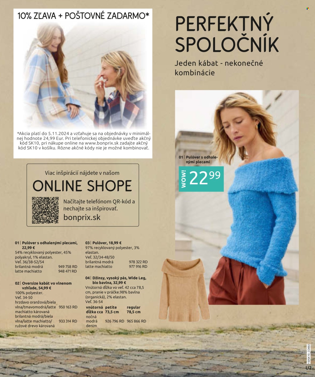 Leták Bonprix - 15.10.2024 - 14.1.2025. Strana 2