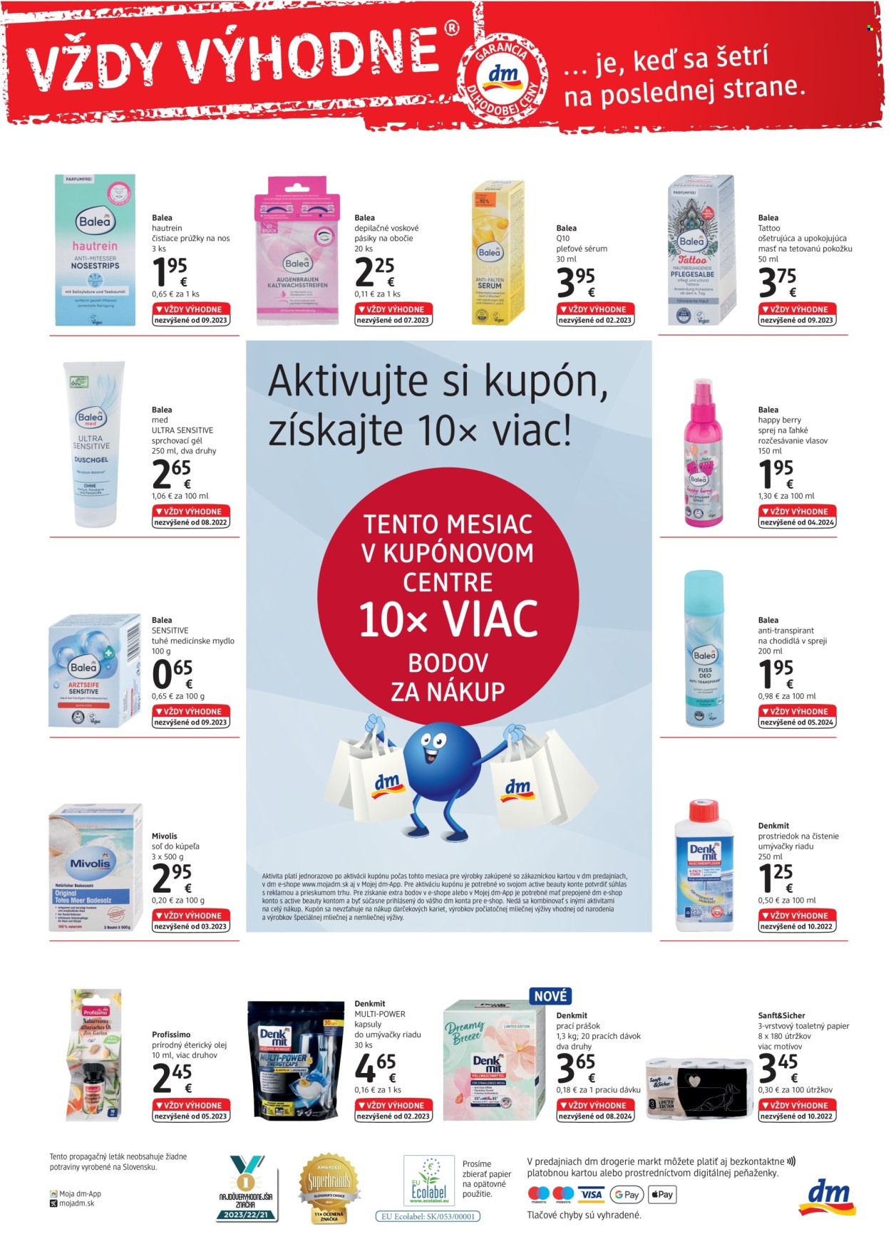 Leták dm drogerie - 1.10.2024 - 31.10.2024. Strana 4