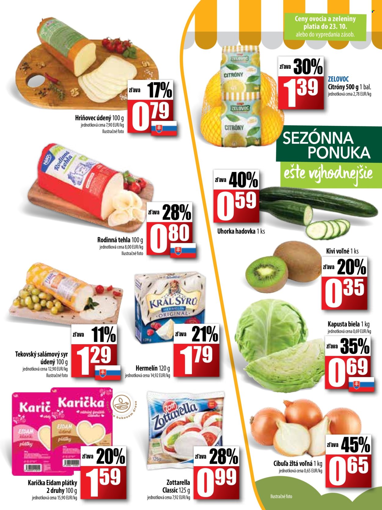 Leták COOP Jednota - 17.10.2024 - 30.10.2024. Strana 3