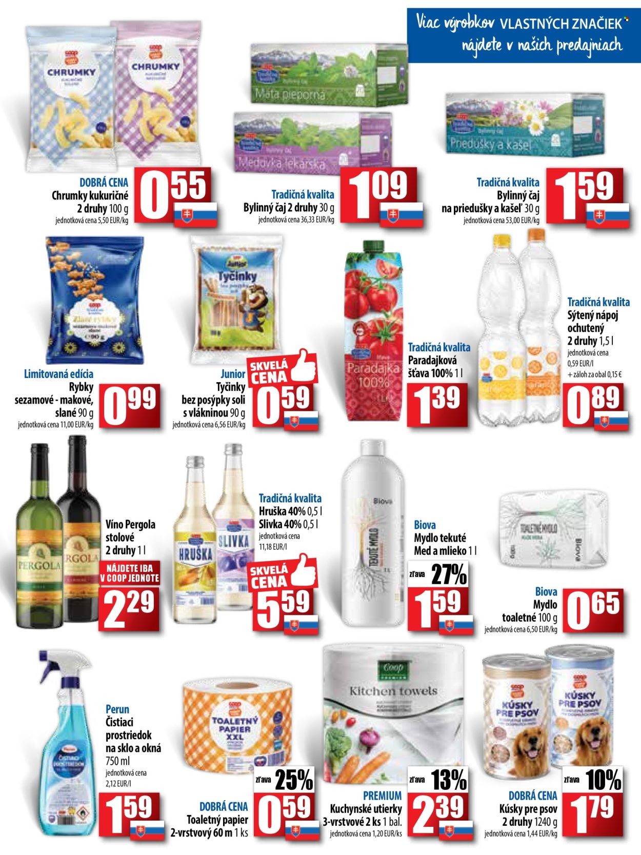 Leták COOP Jednota - 17.10.2024 - 30.10.2024. Strana 15