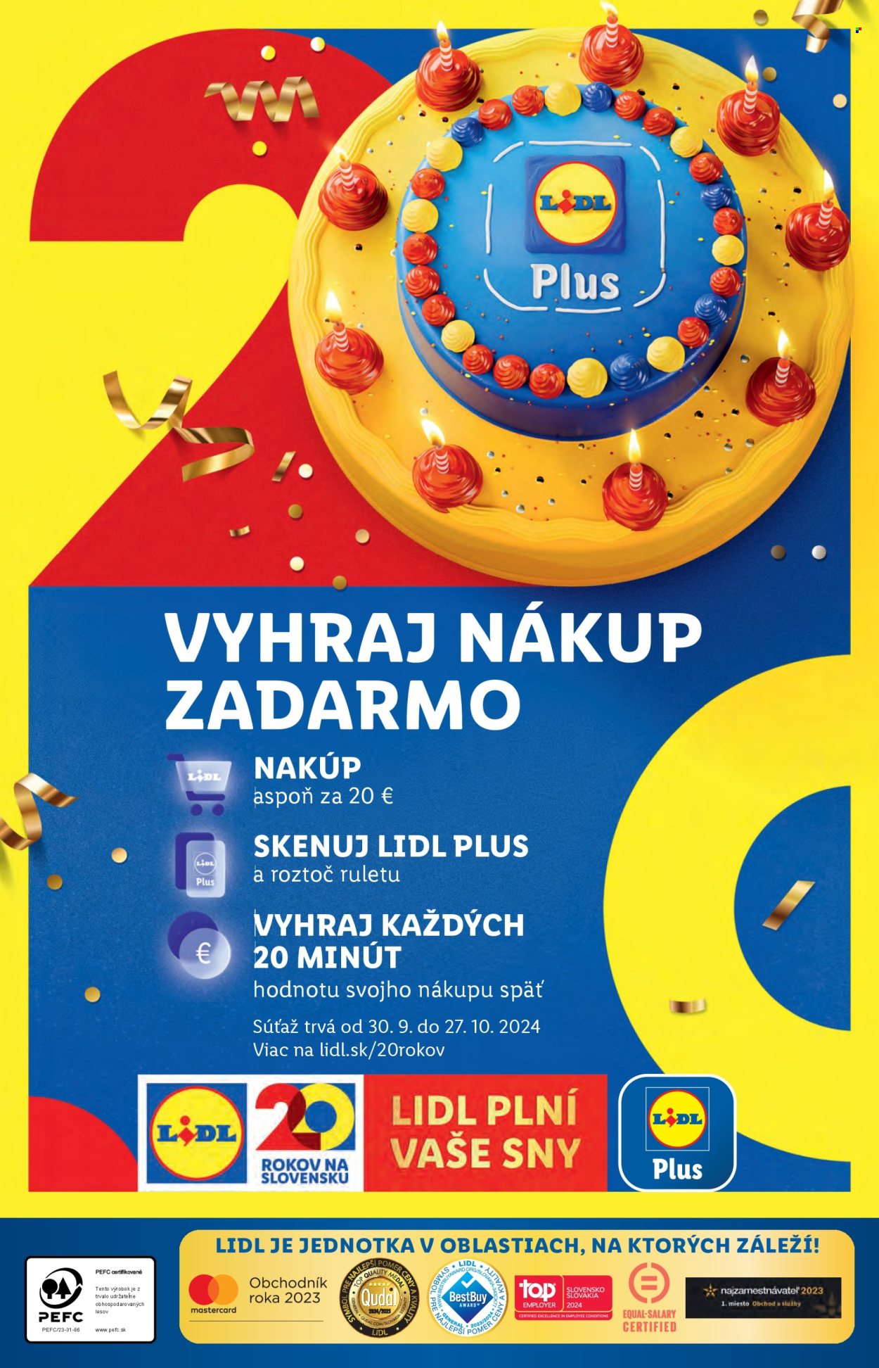 Leták Lidl - 21.10.2024 - 27.10.2024. Strana 3
