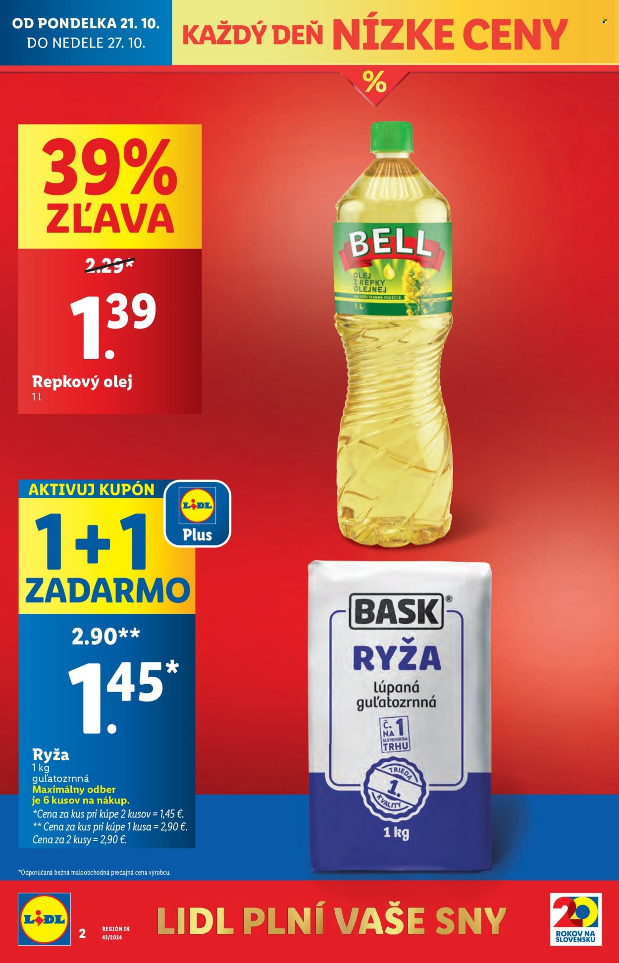 Leták Lidl - 21.10.2024 - 27.10.2024. Strana 4