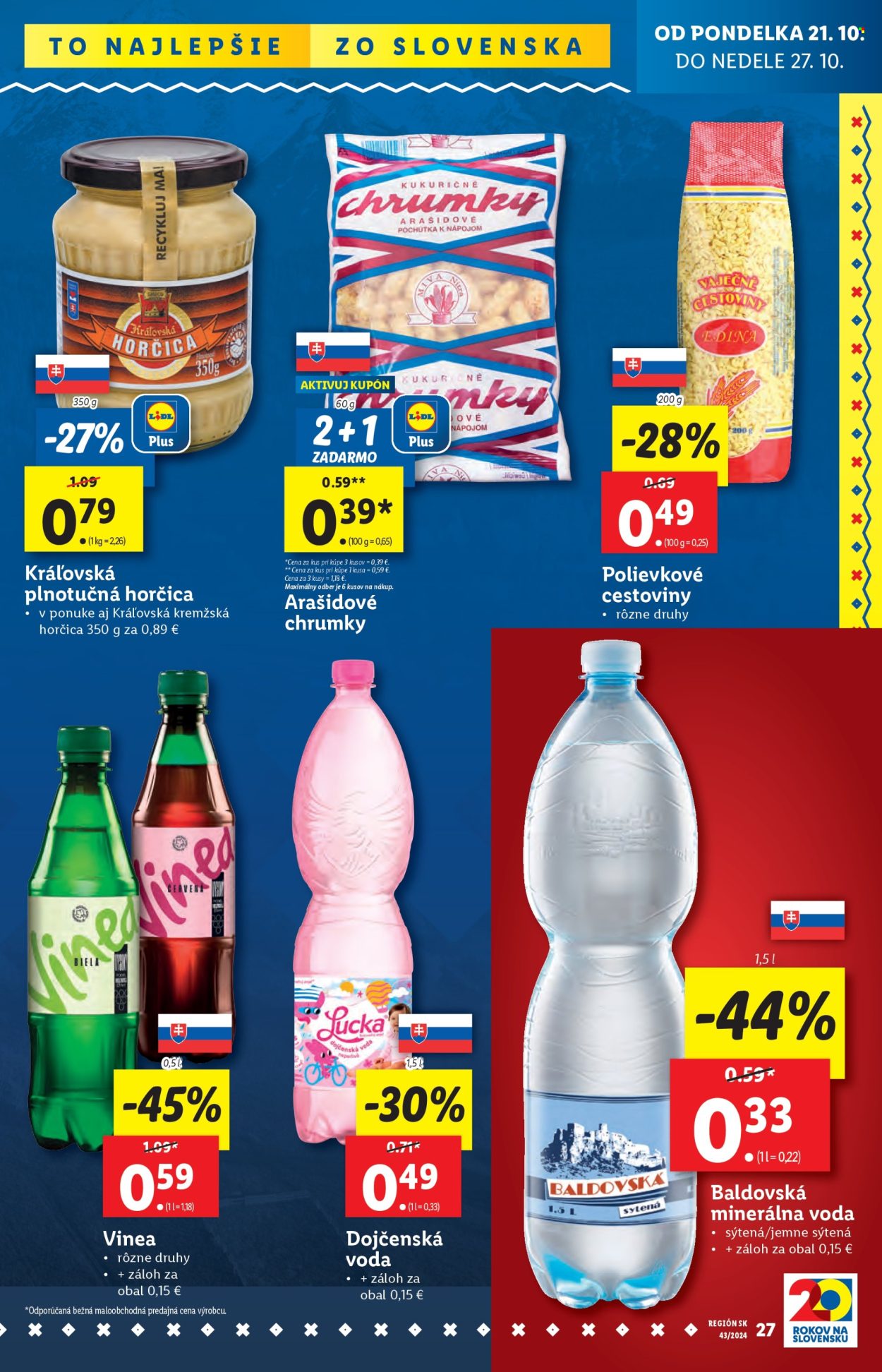 Leták Lidl - 21.10.2024 - 27.10.2024. Strana 37