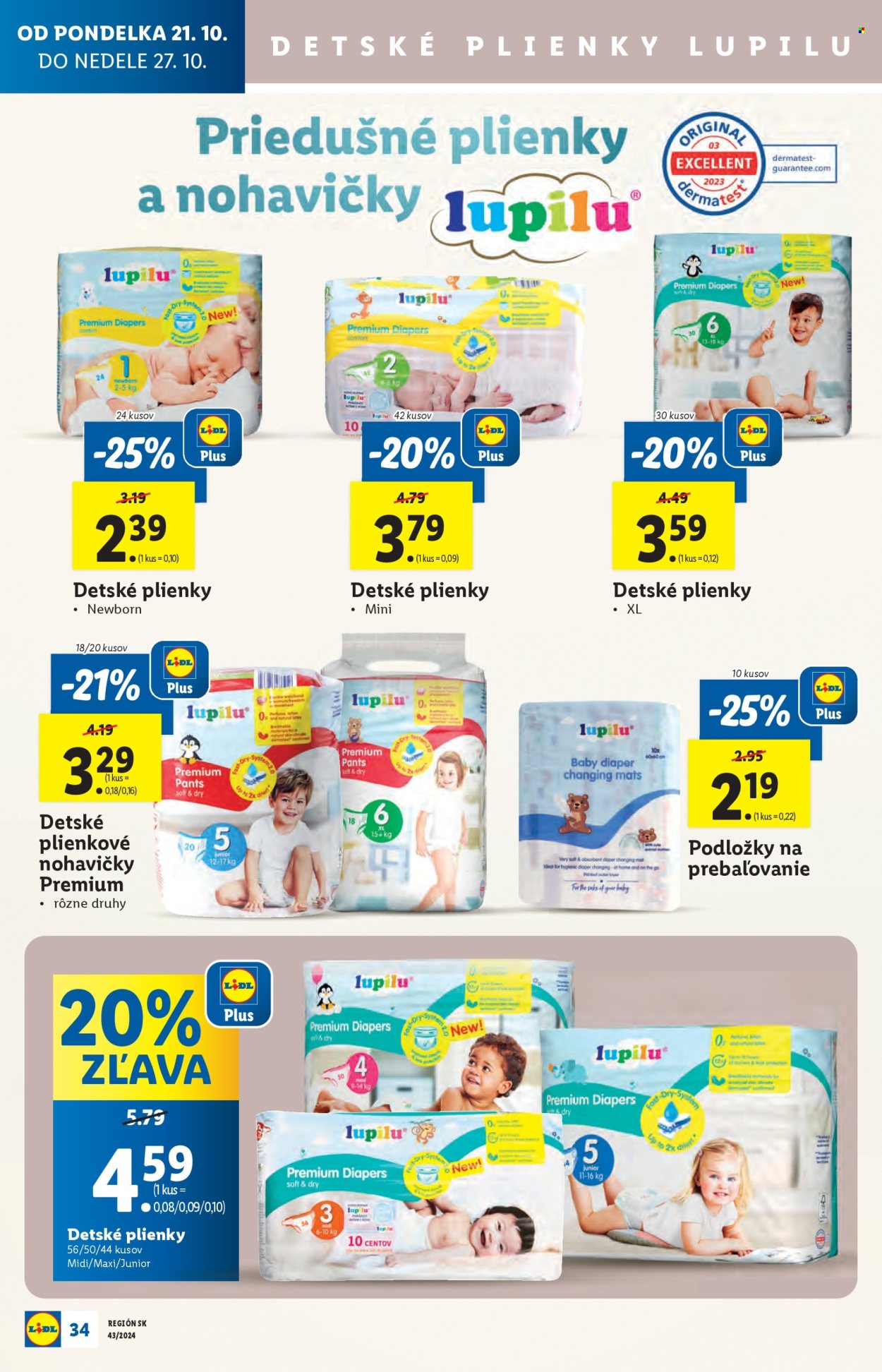 Leták Lidl - 21.10.2024 - 27.10.2024. Strana 44