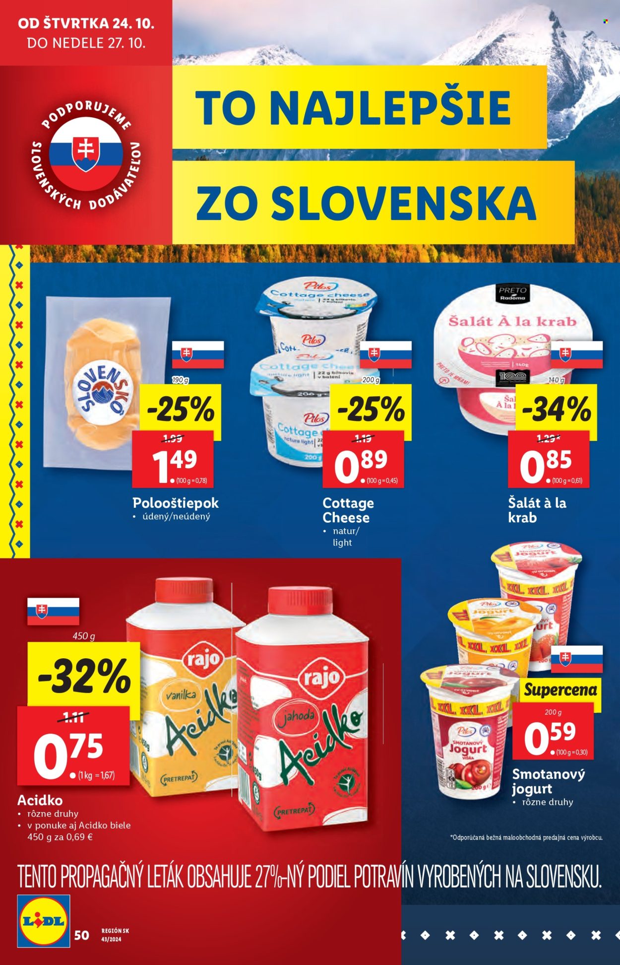 Leták Lidl - 21.10.2024 - 27.10.2024. Strana 62