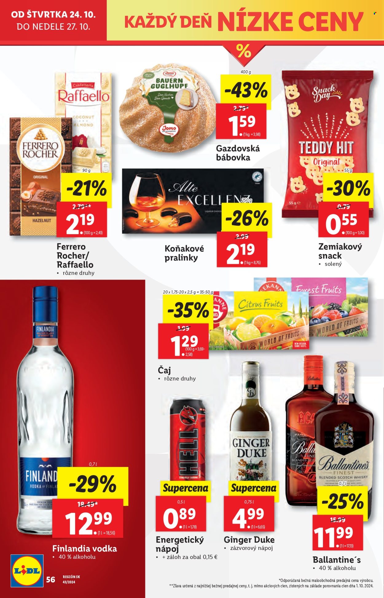 Leták Lidl - 21.10.2024 - 27.10.2024. Strana 68