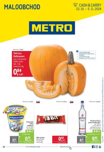 Leták Metro - 23.10.2024 - 5.11.2024.