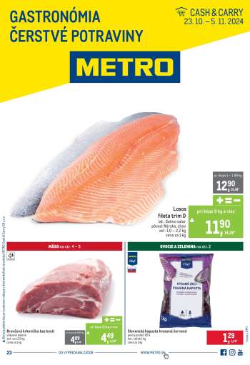 Leták Metro - 23.10.2024 - 5.11.2024.