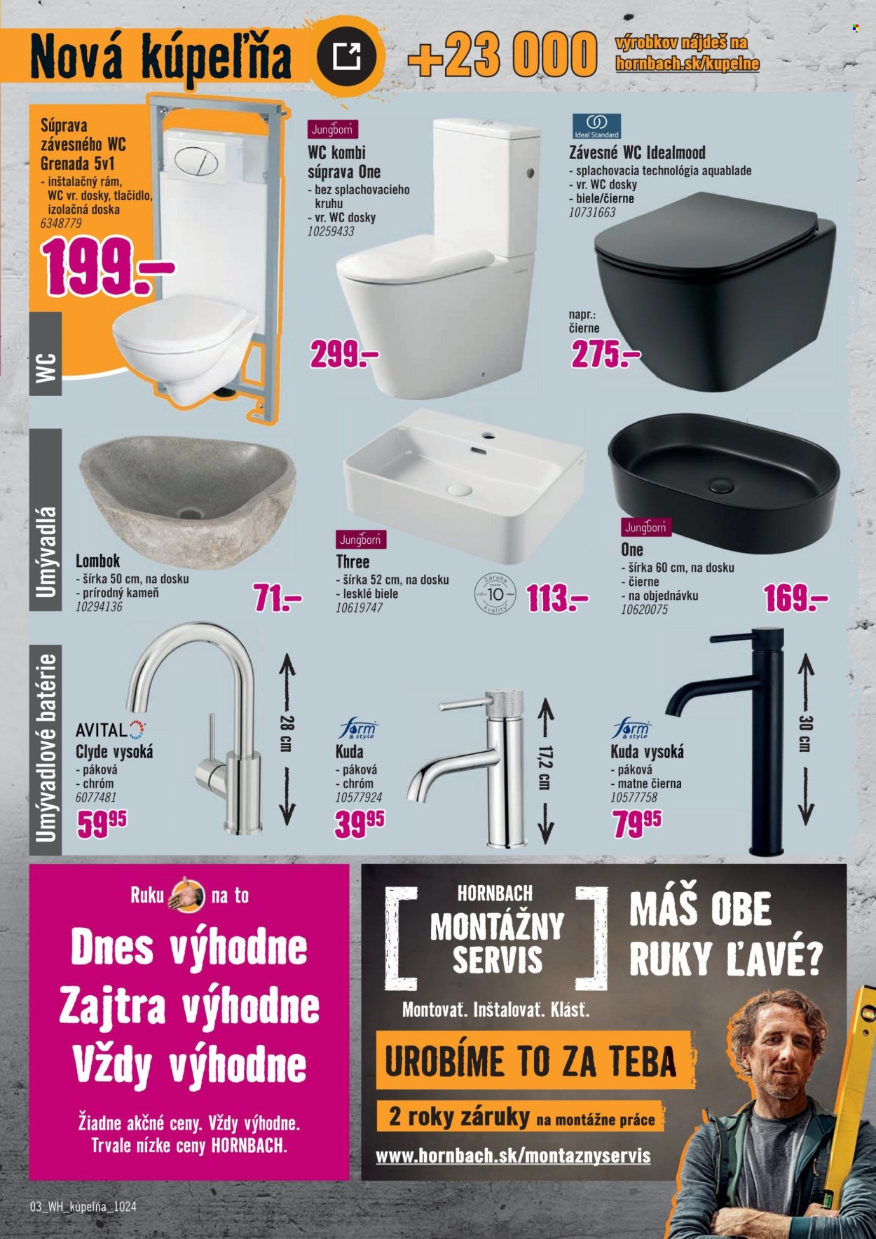 Leták Hornbach - 16.10.2024 - 31.10.2024. Strana 3