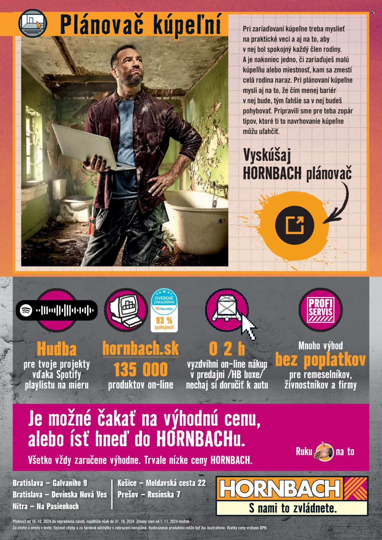 Leták Hornbach - 16.10.2024 - 31.10.2024. Strana 8